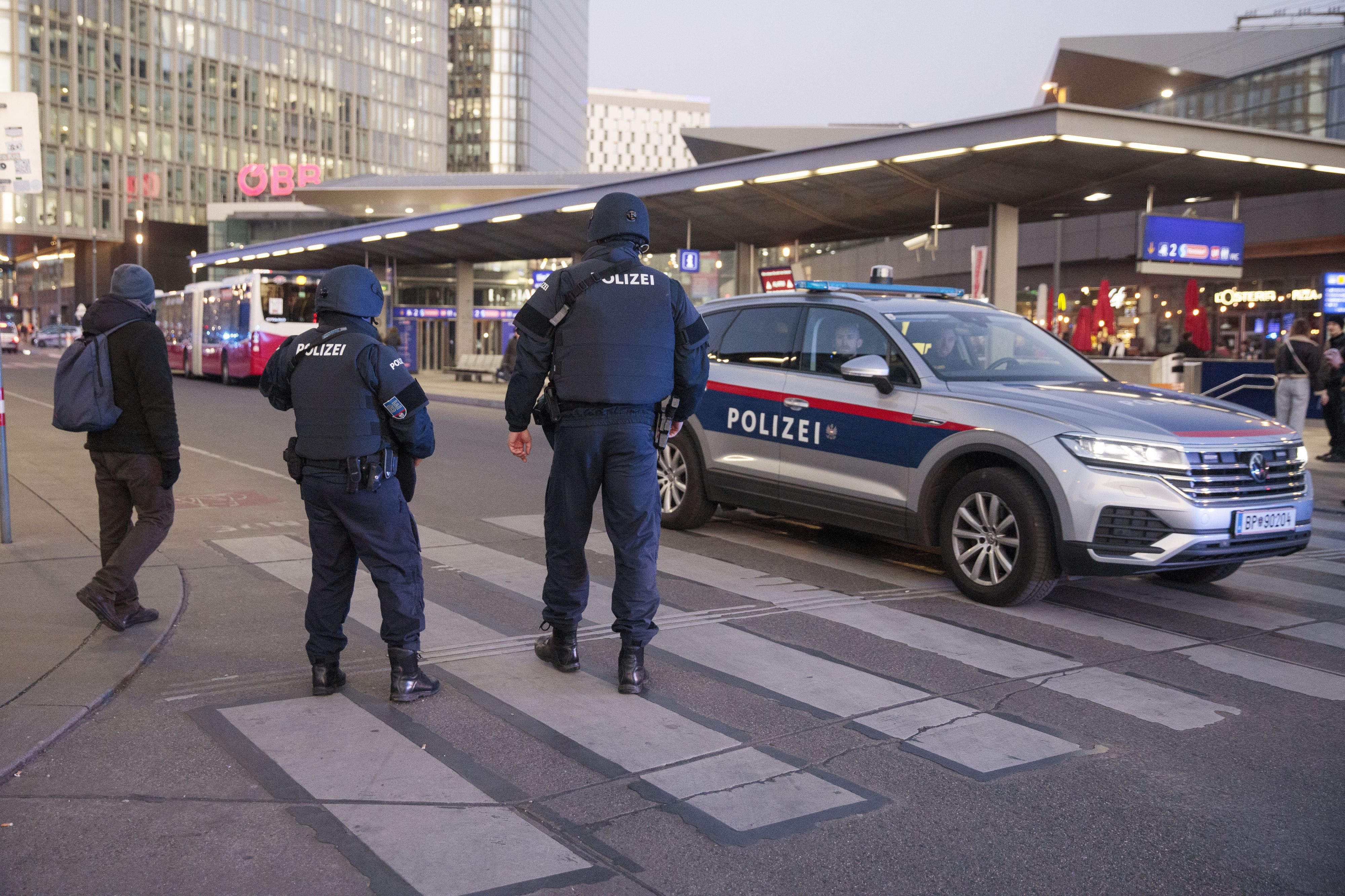 Die Polizei war rasch zur Stelle und nahm den Mann fest.