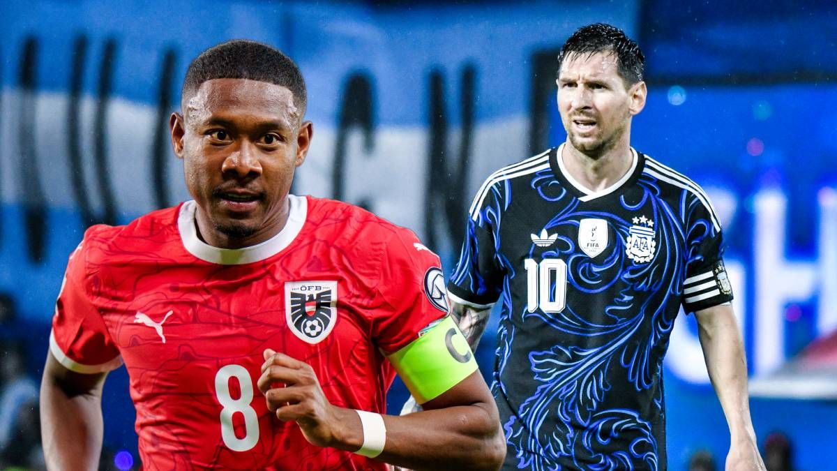 David Alaba trifft mit Österreich bei der WM auf Argentinien – ob mit Lionel Messi ist fraglich.