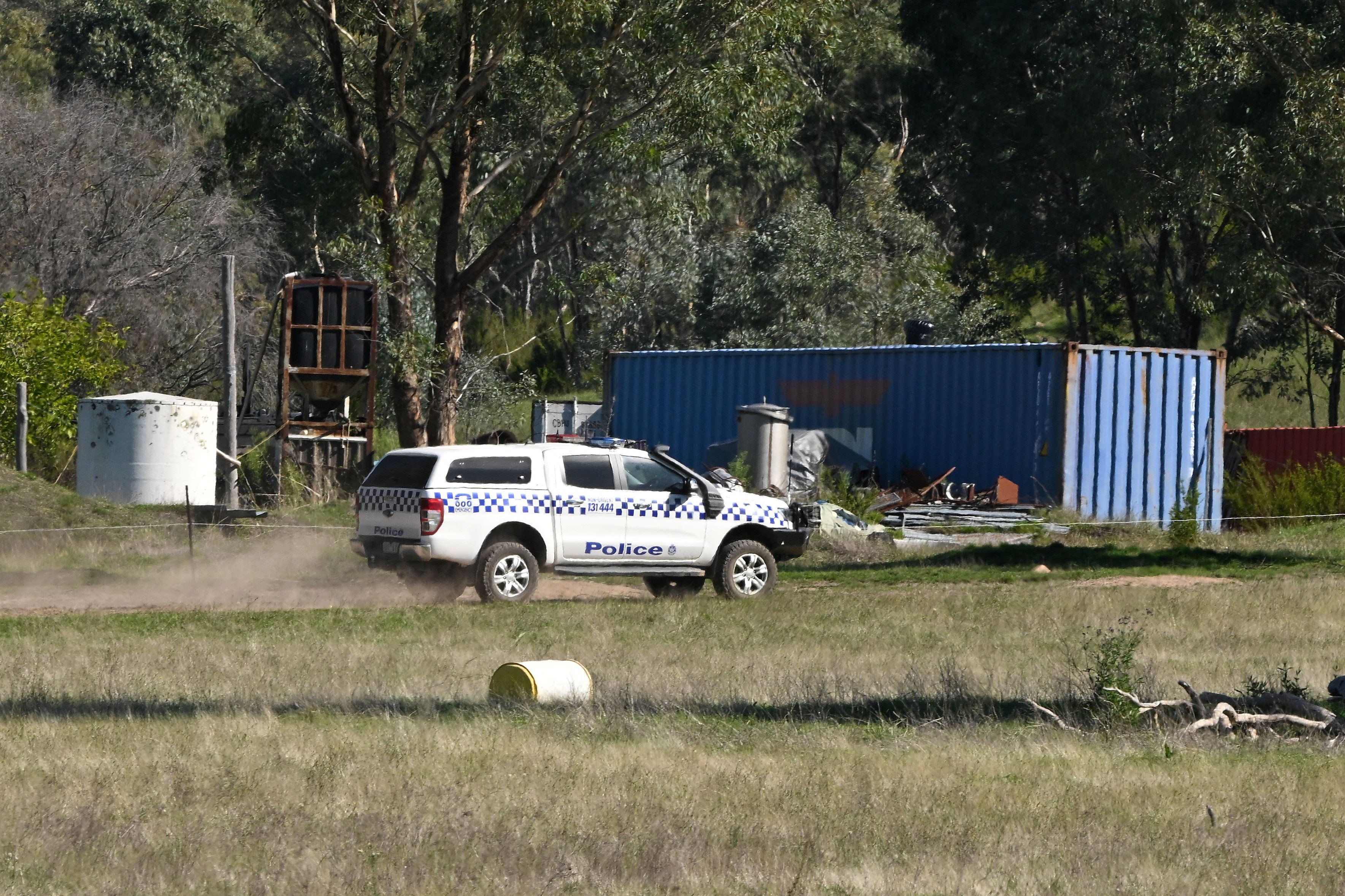 Hier wurde der Verdächtige gestellt. 