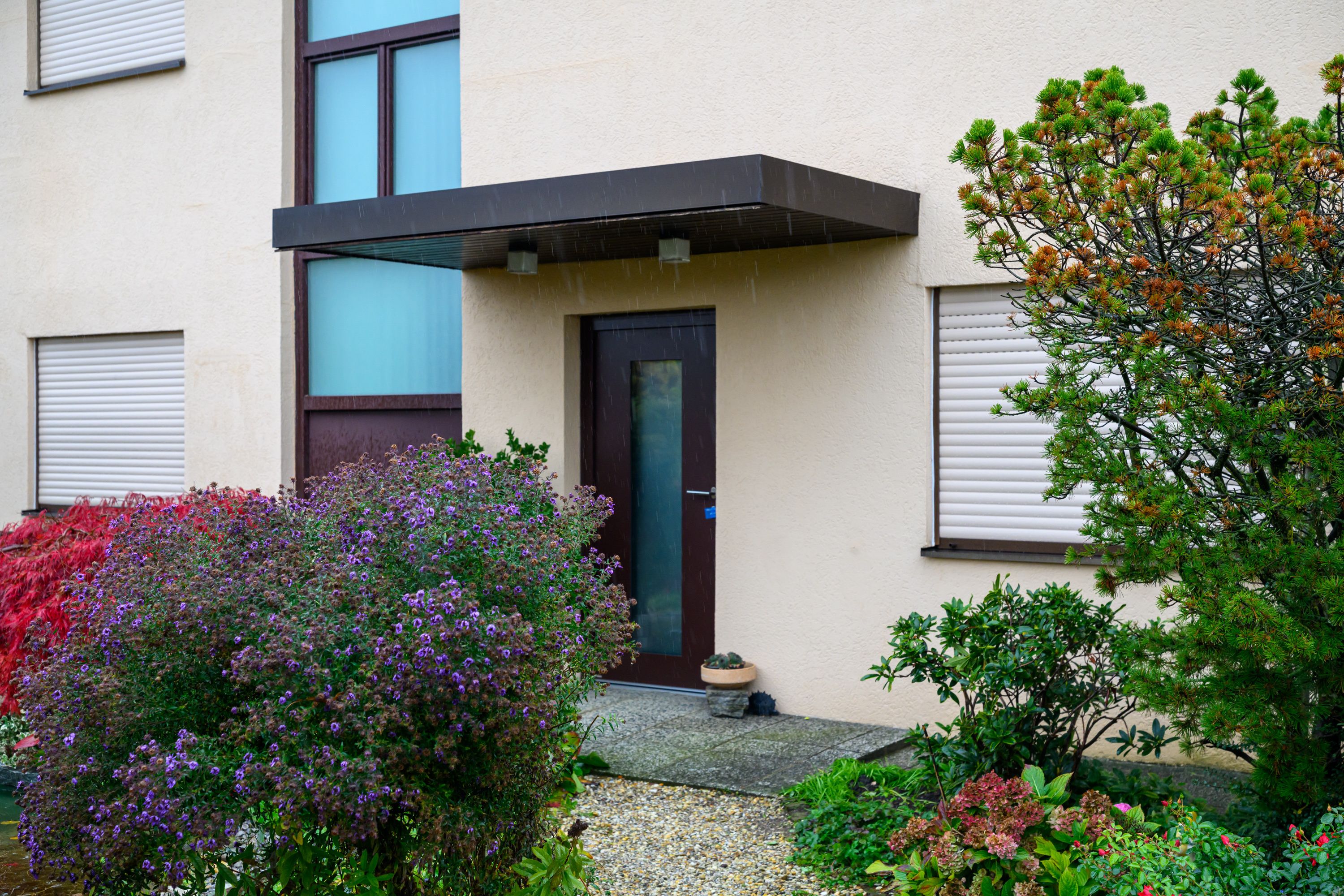 In diesem Haus soll der Pensionist seine Frau und seinen Sohn erstochen haben.