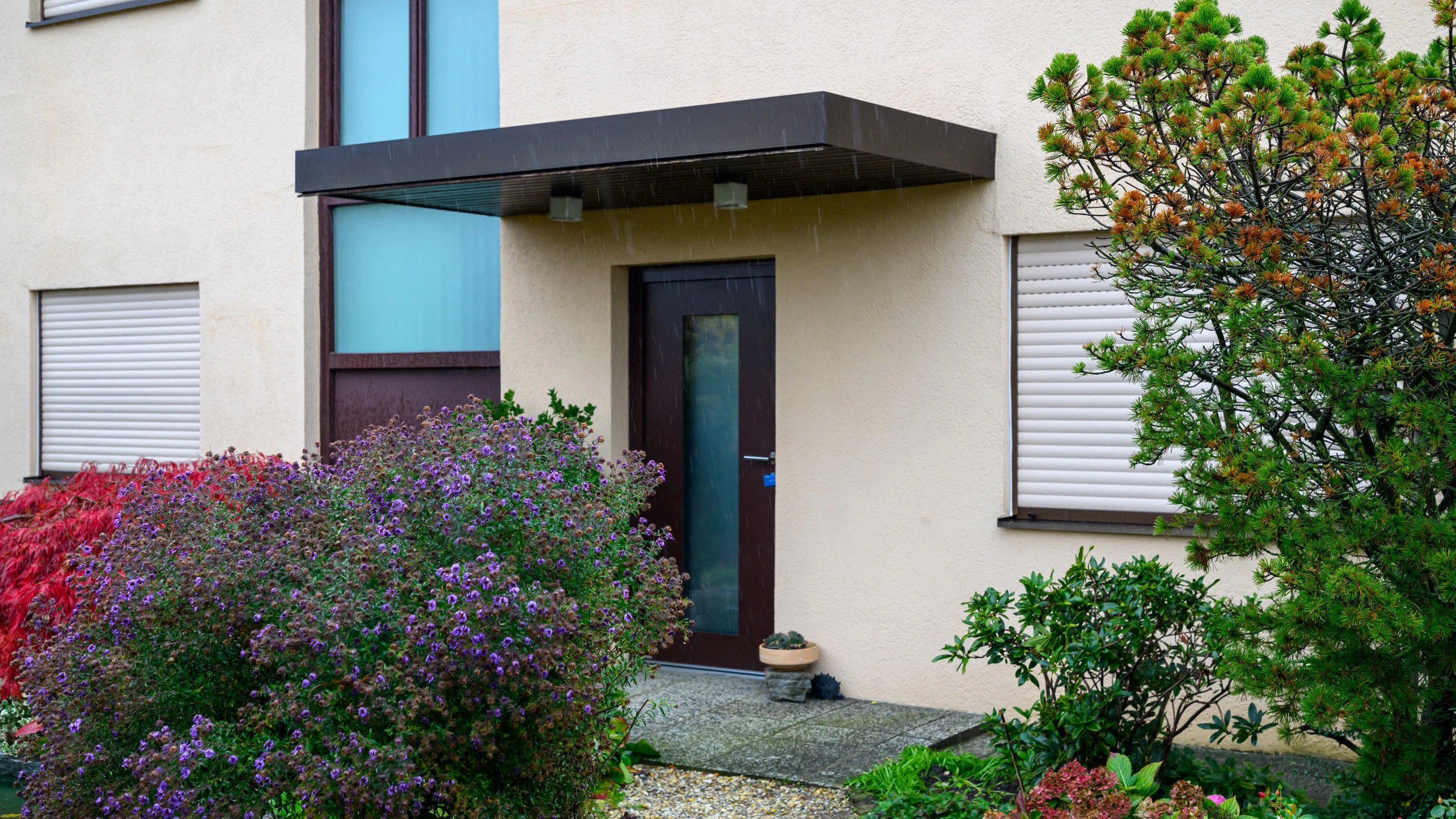 In diesem Haus soll der Pensionist seine Frau und seinen Sohn erstochen haben.