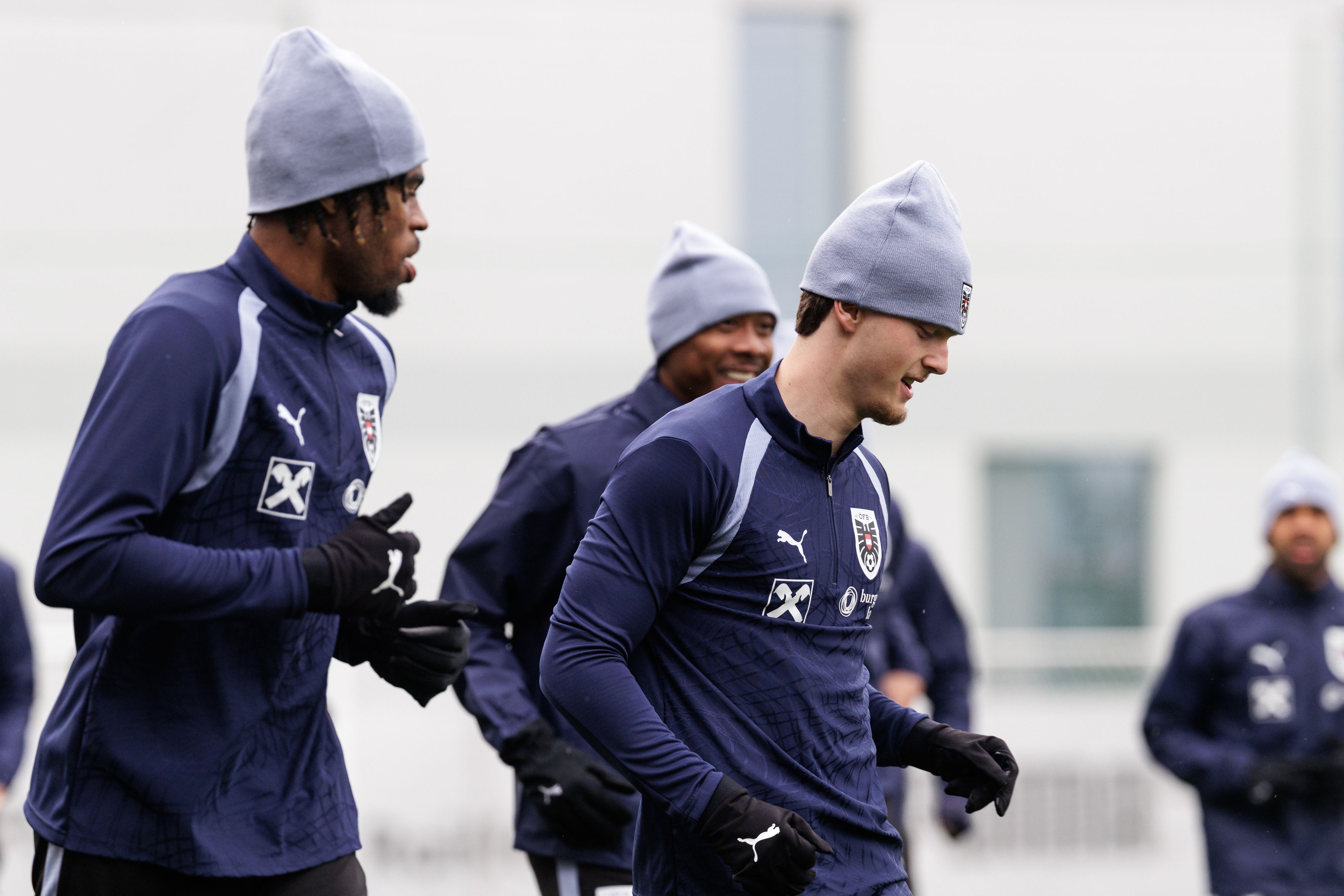 Haben sich gefunden: Paul Wanner und Carney Chukwuemeka.