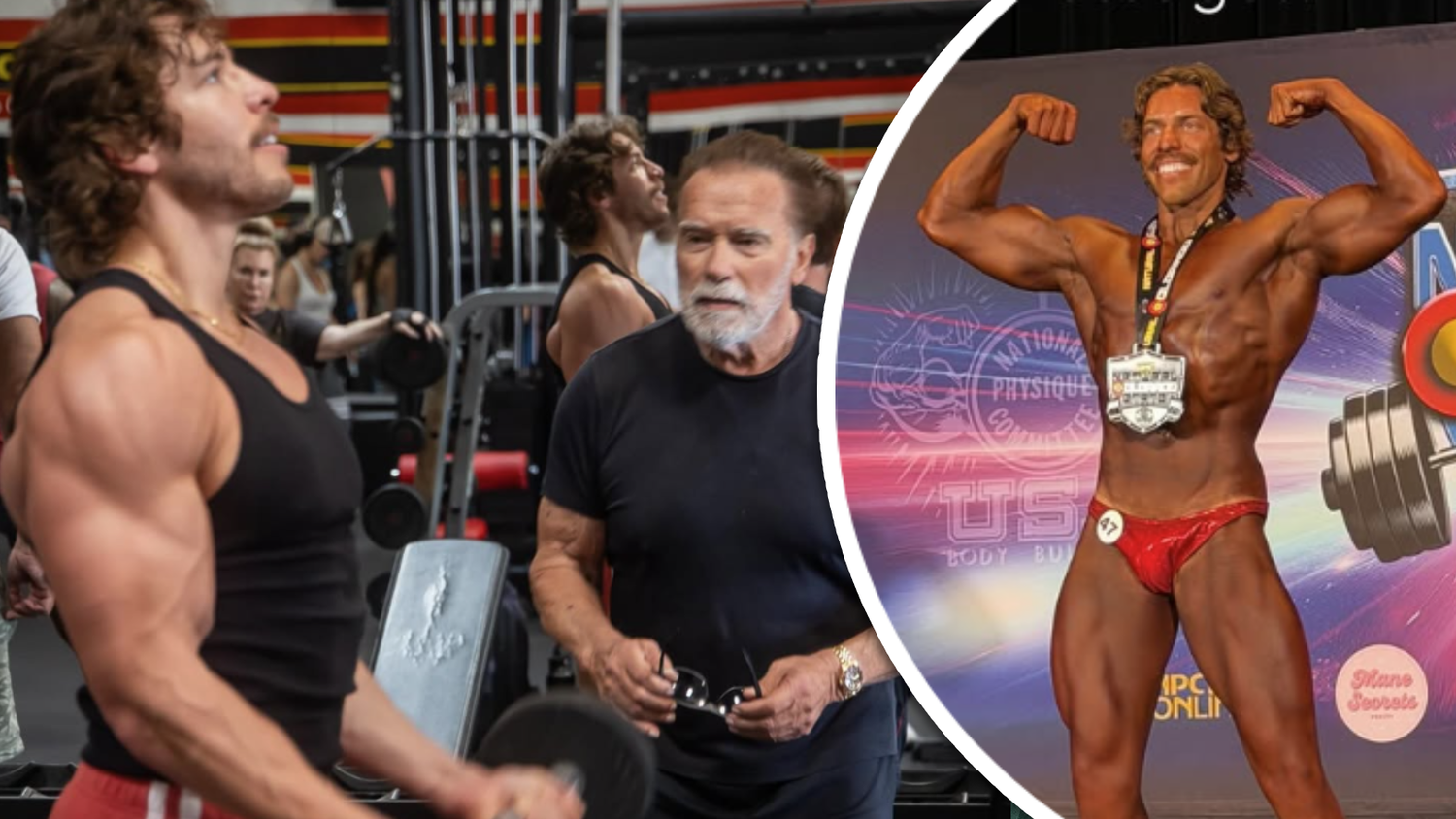 Joseph Baena geht einen ähnlichen Weg wie Papa Arnold Schwarzenegger.