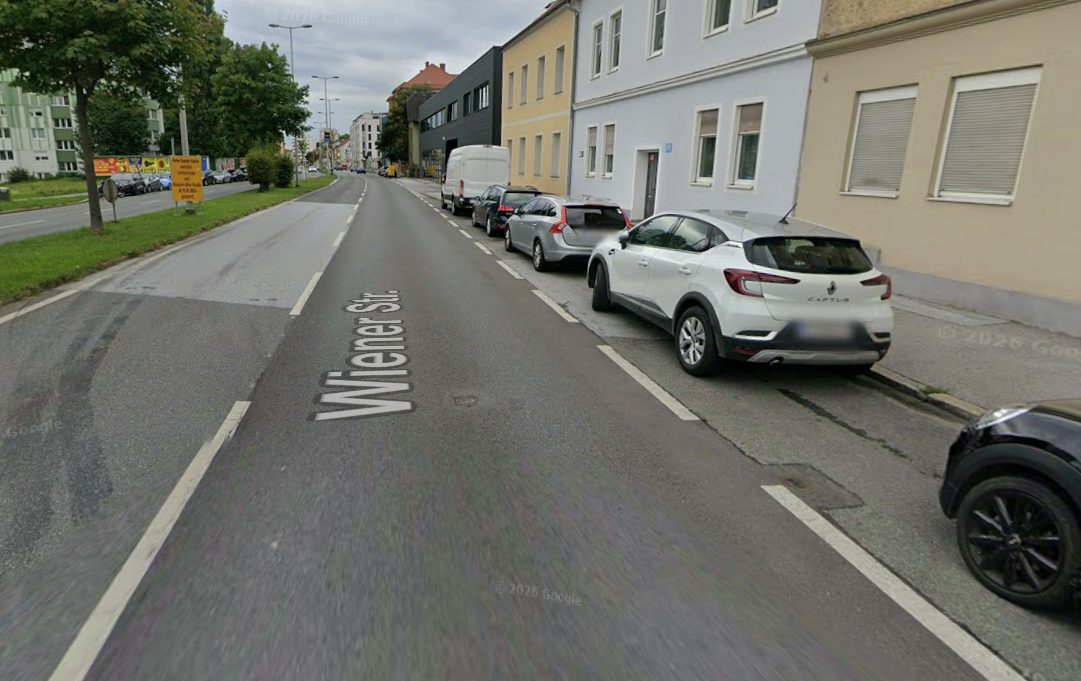 Der tragische Unfall ereignete sich am Freitag auf der Wiener Straße in Graz.