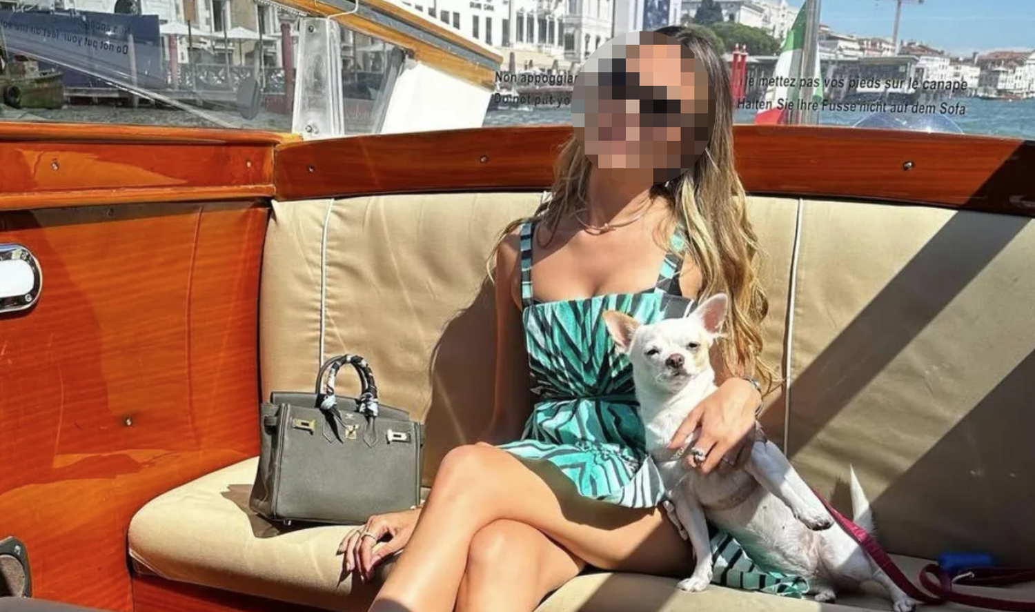 Pamela G. war in Italien ein bekanntes Model.