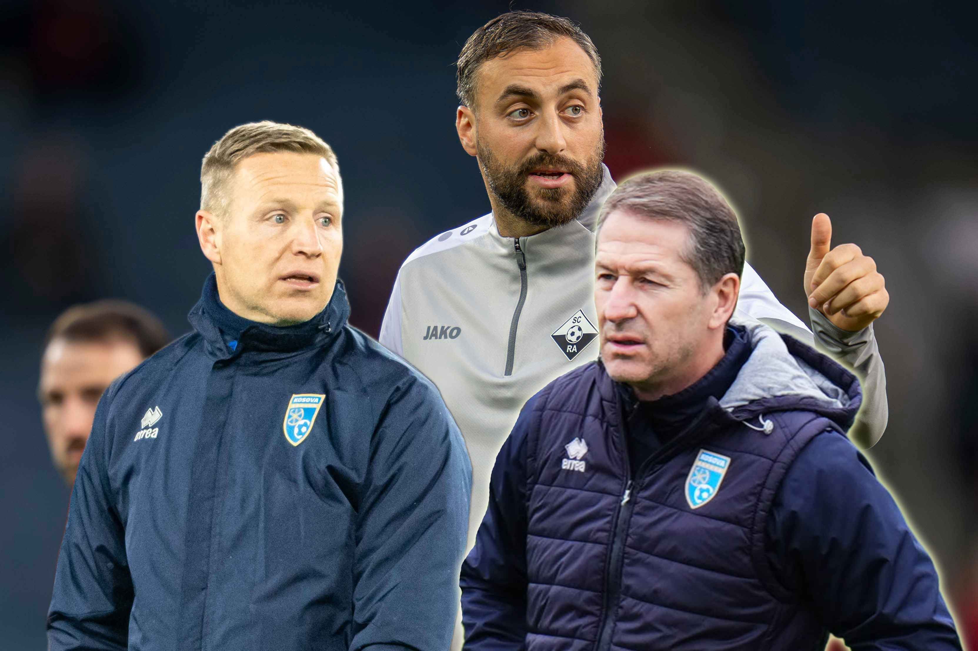 Robert Ibertsberger und Atdhe Nuhiu sind die Assistenten von Franco Foda.