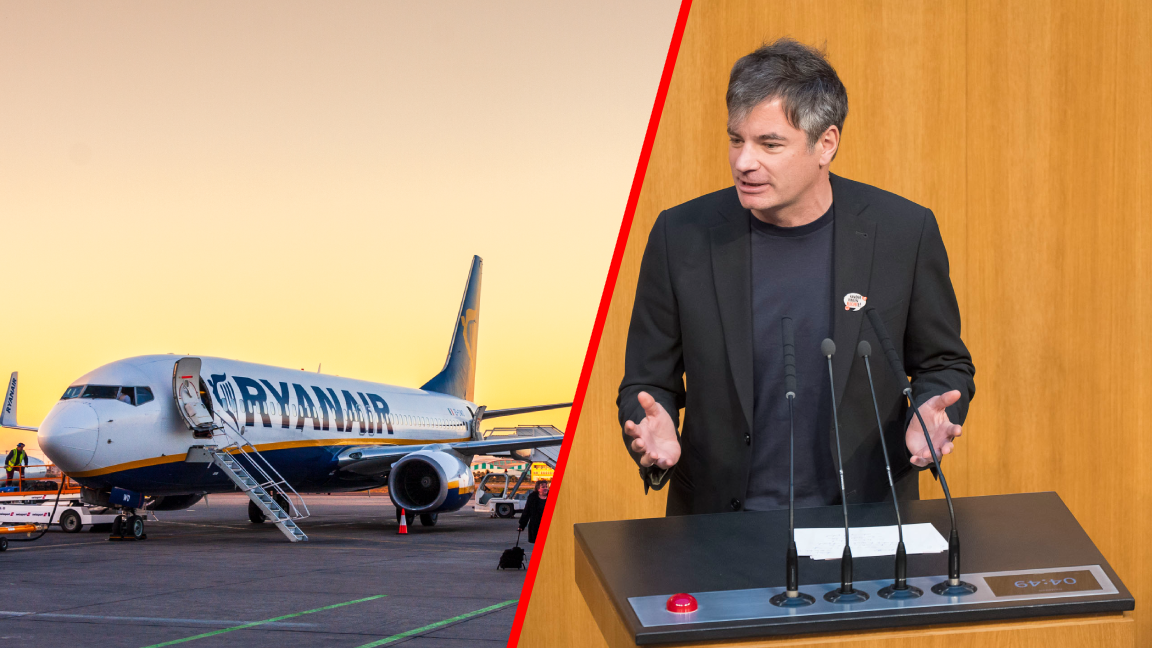 SPÖ-Verkehrssprecher Wolfgang Moitzi richtet deutliche Worte an Ryanair.