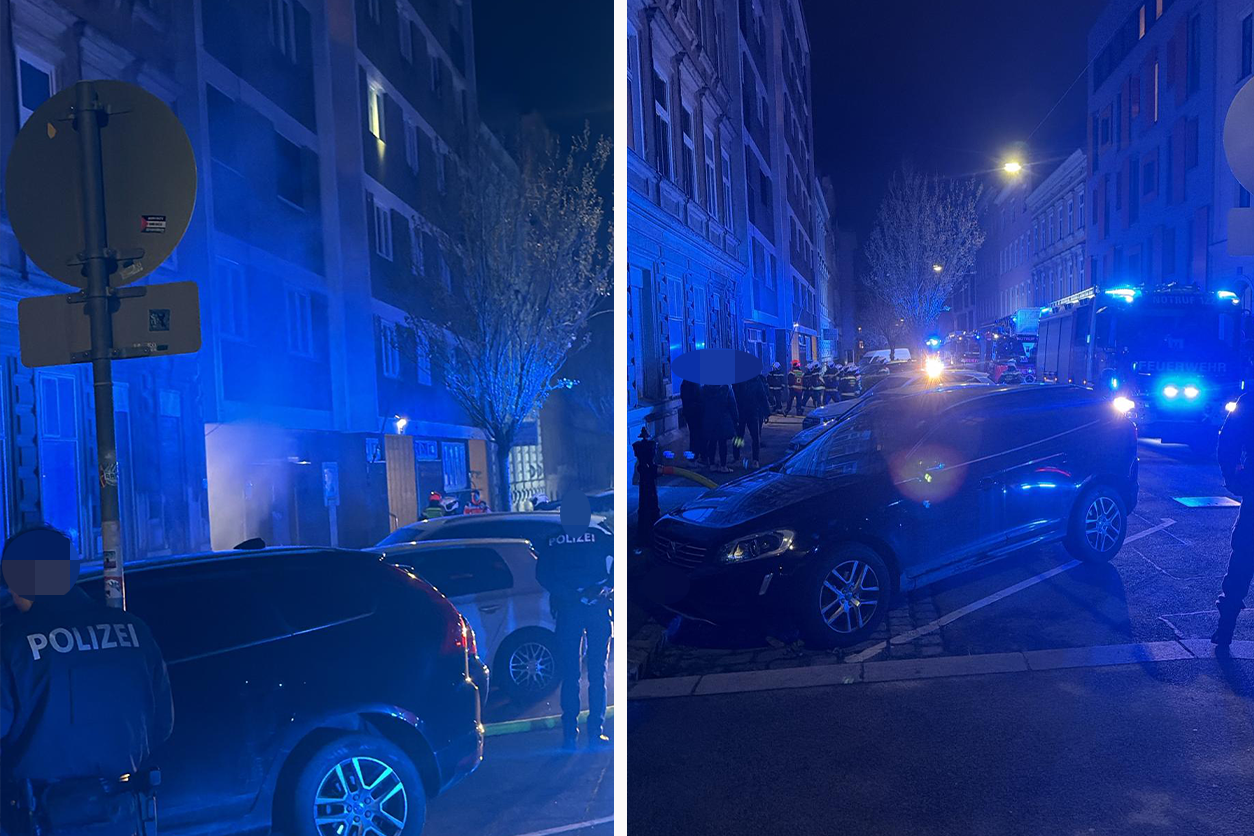 In der Wiener Embelgasse kam es in der Nacht zu einem Großeinsatz.