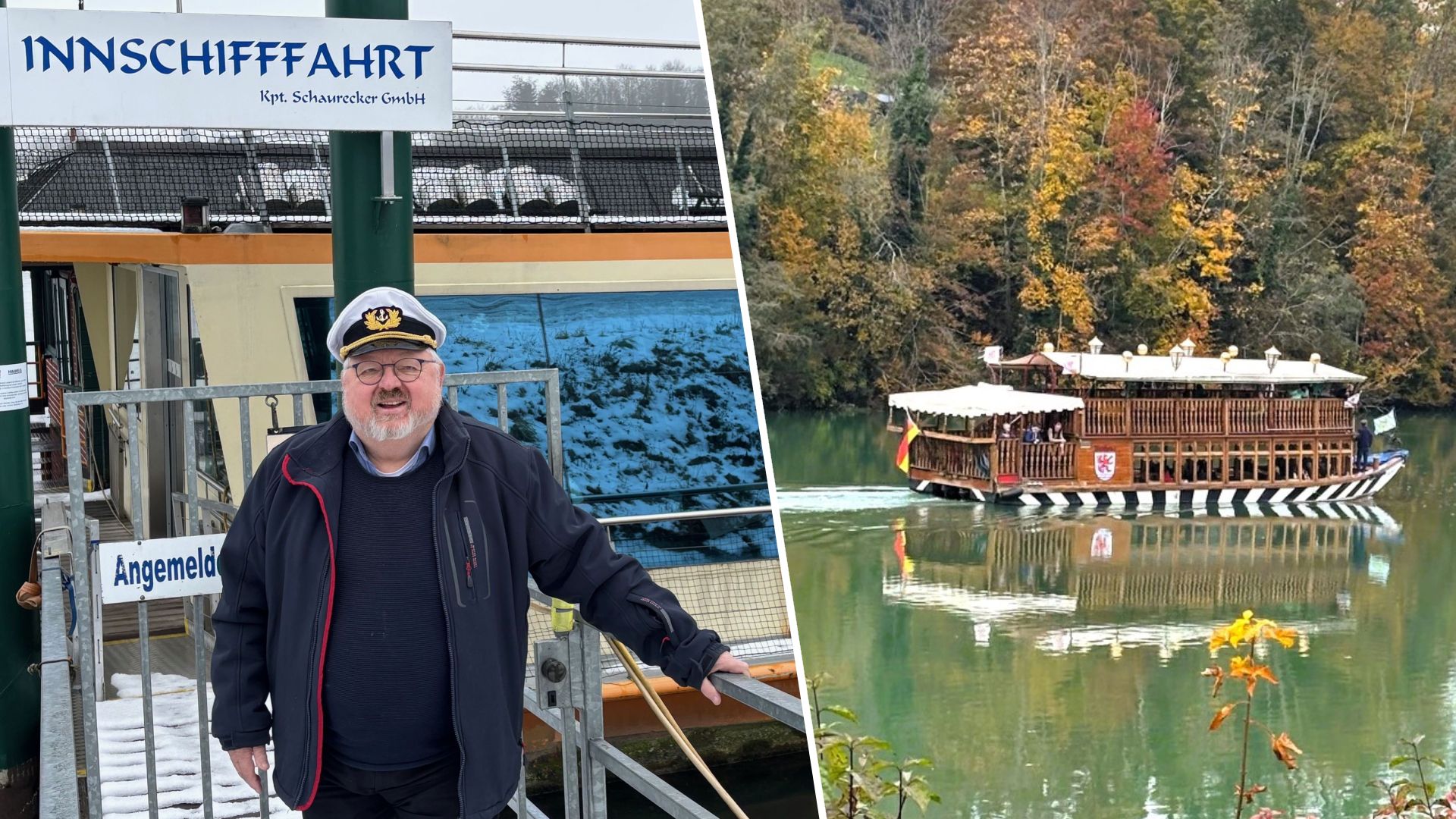 Schiffslegende Manfred Schaurecker wurde 1987 zum Kapitän.