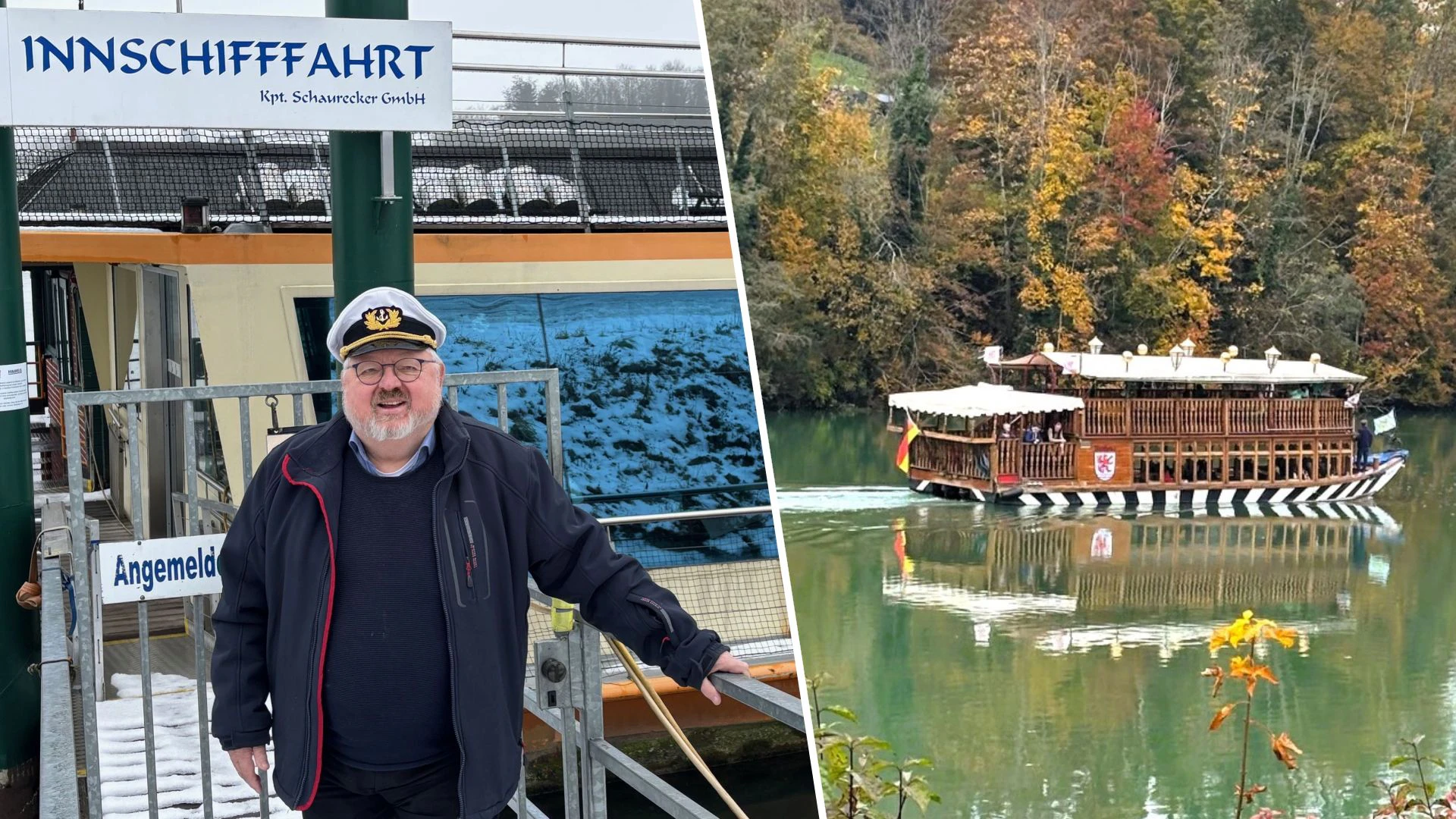 Schiffslegende Manfred Schaurecker wurde 1987 zum Kapitän.