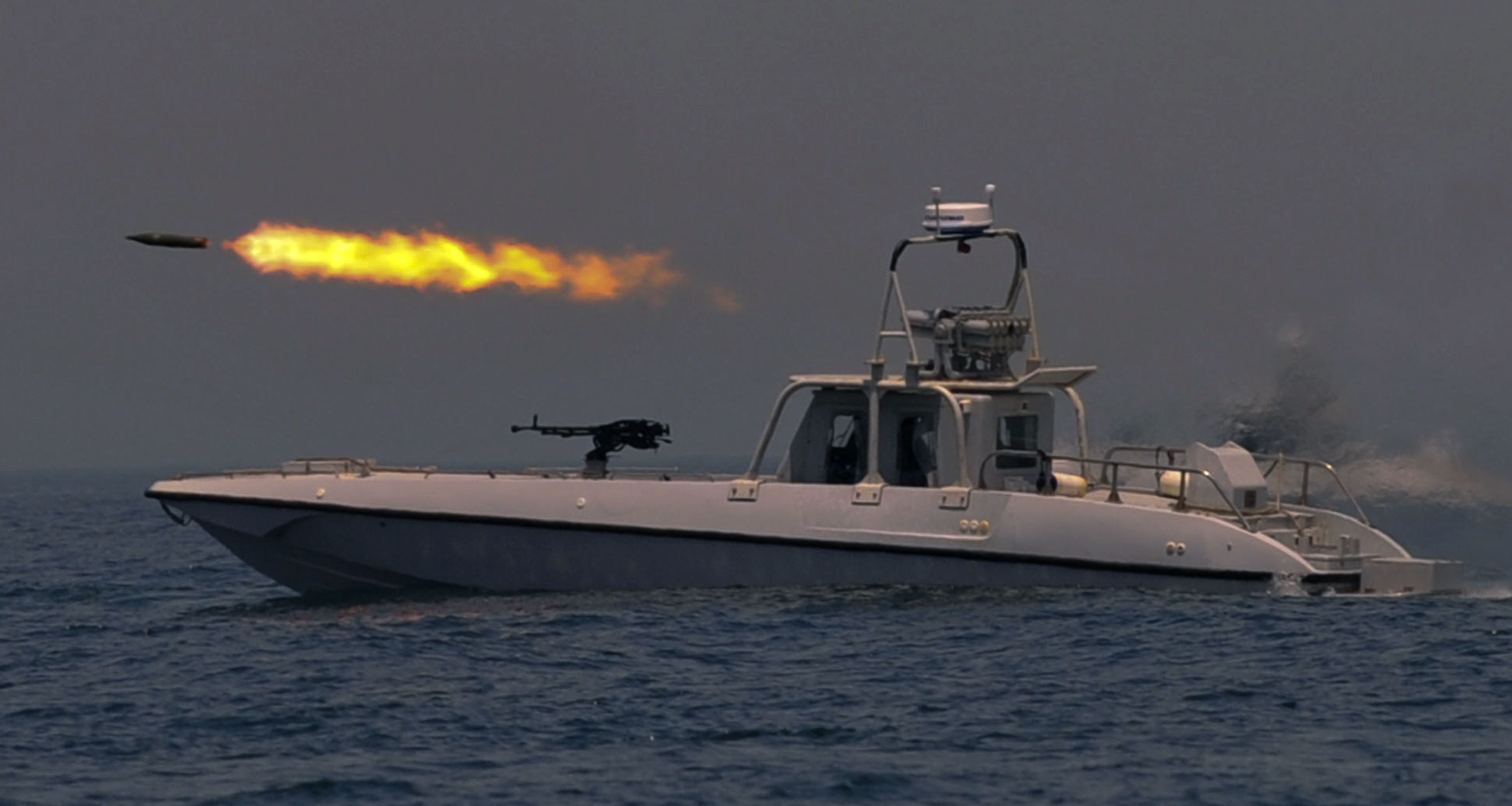 Die NATO hat erneut eine iranische Rakete über dem Bündnisgebiet abgefangen. 