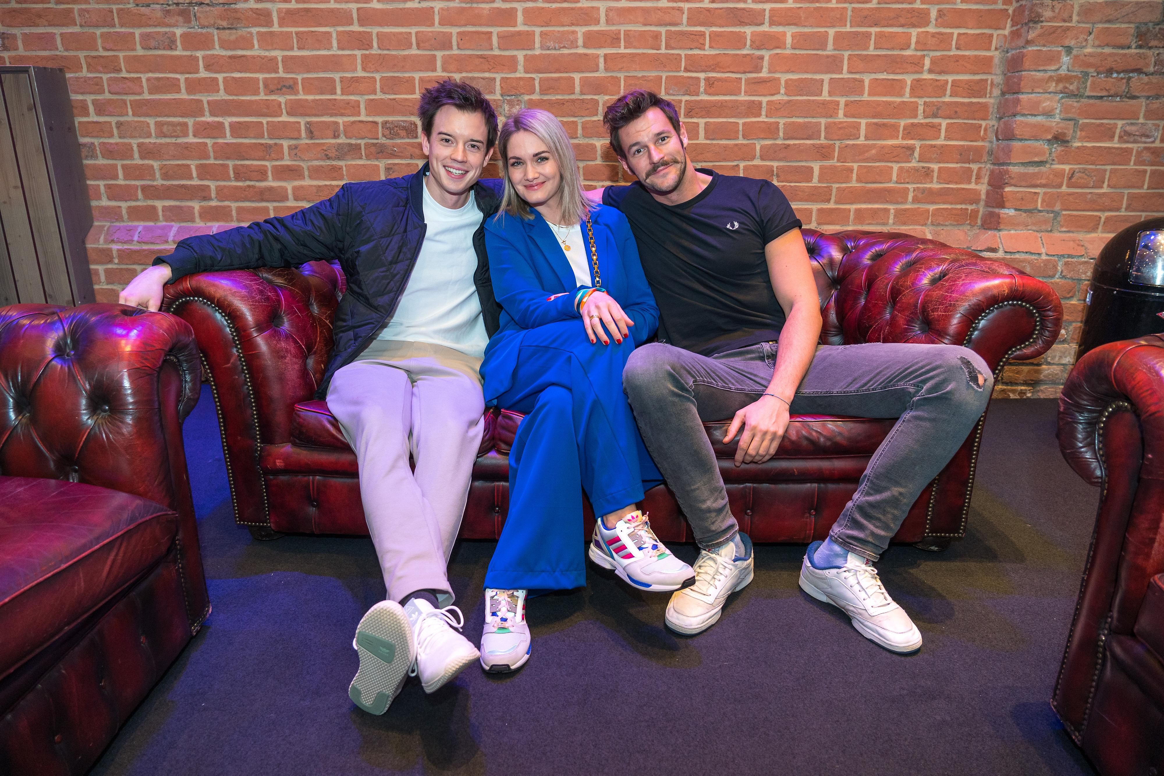 Philipp Hansa, Gabi Hiller und Paul Pizzera