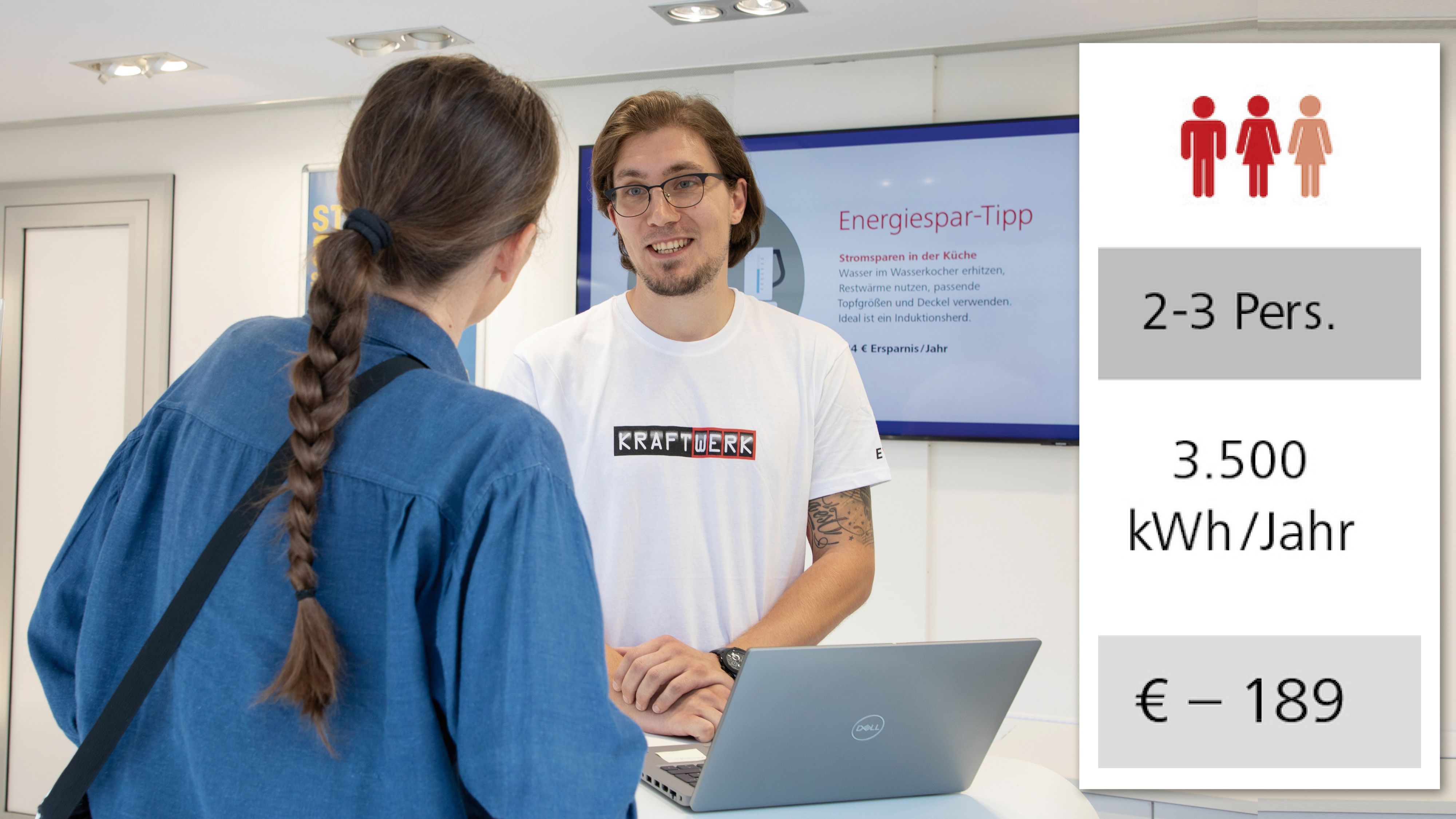 Günstiger EVN-Tarif: Ein Durchschnittshaushalt erspart sich rund 190 €.