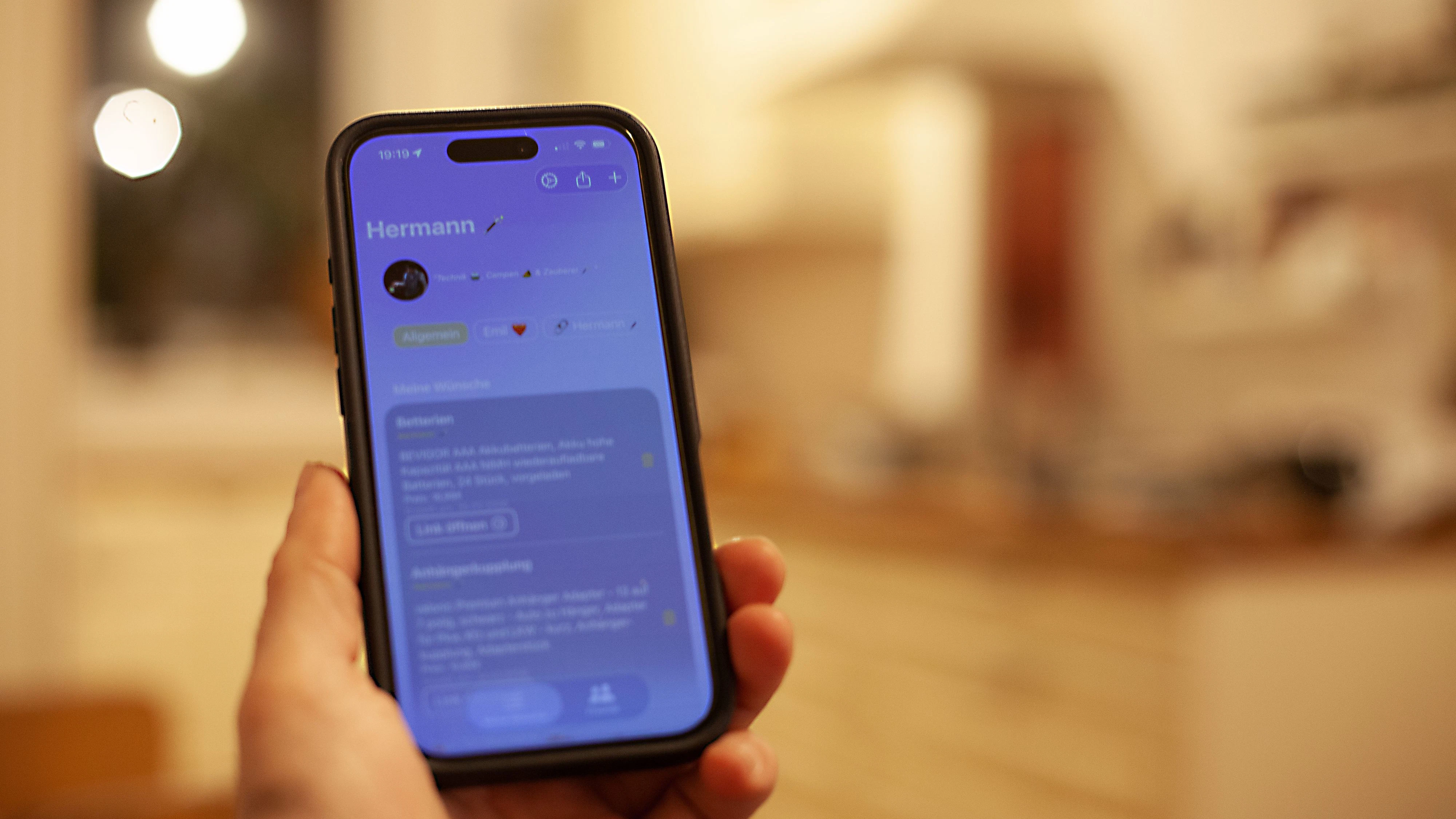 Mit "Wunschlist" will Hermann Rauschmayr sich selbst und anderen eine Unterstützung im Geschenke-Chaos bieten.