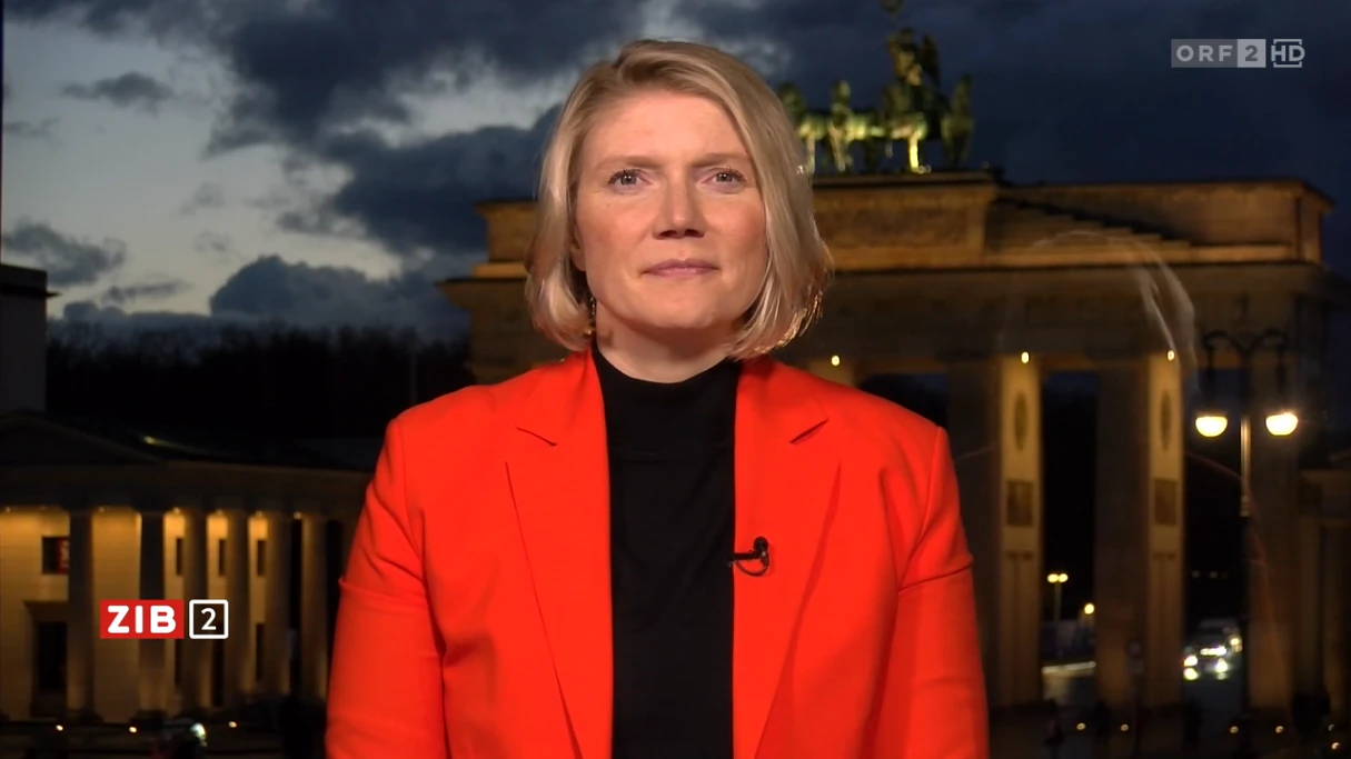 USA-Expertin Cathryn Clüver Ashbrook am späten Montagabend in der ORF-"ZIB2".