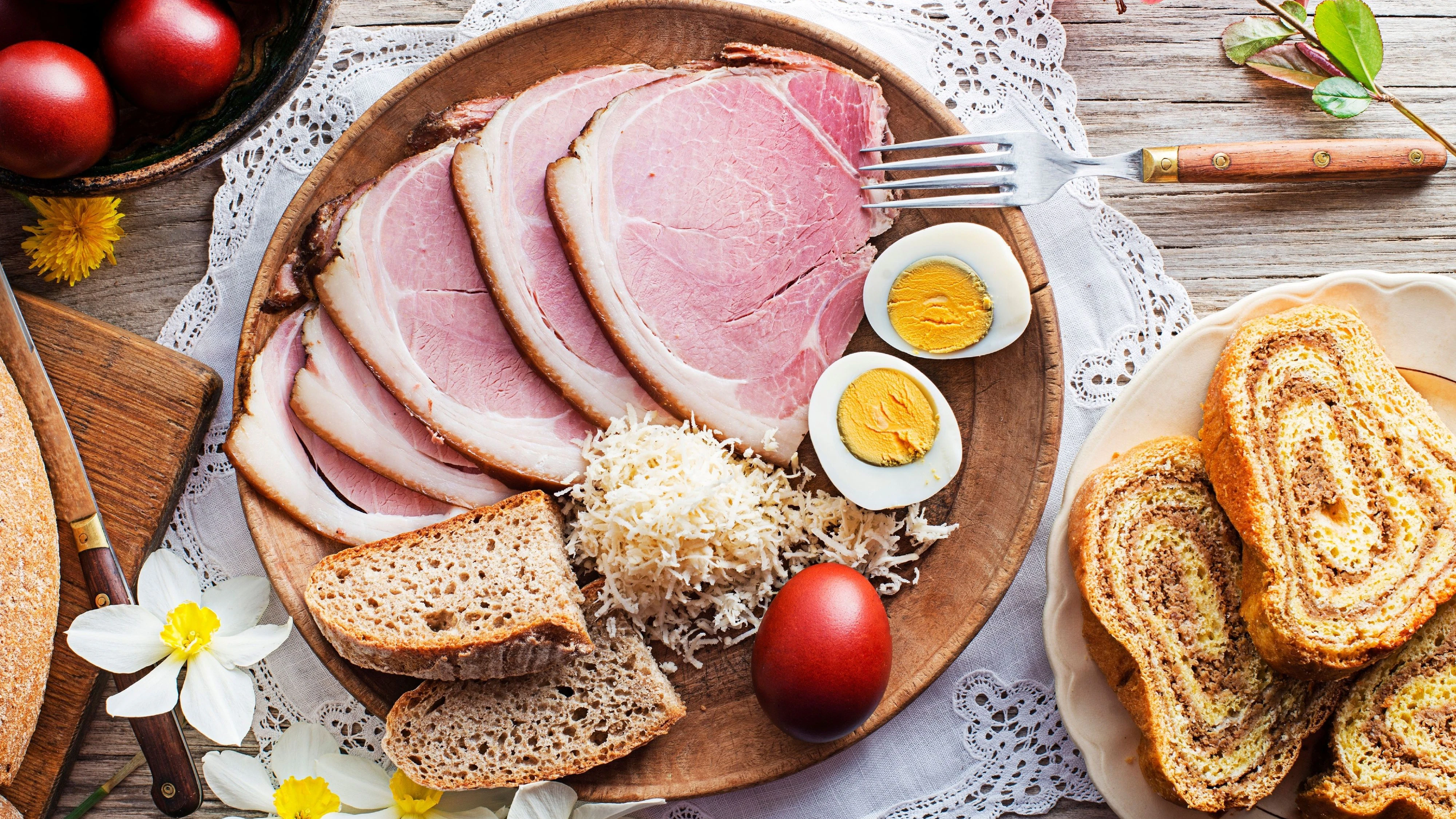 Heute.at - Osterjause: So viel kosten Schinken, Eier & Brot heuer