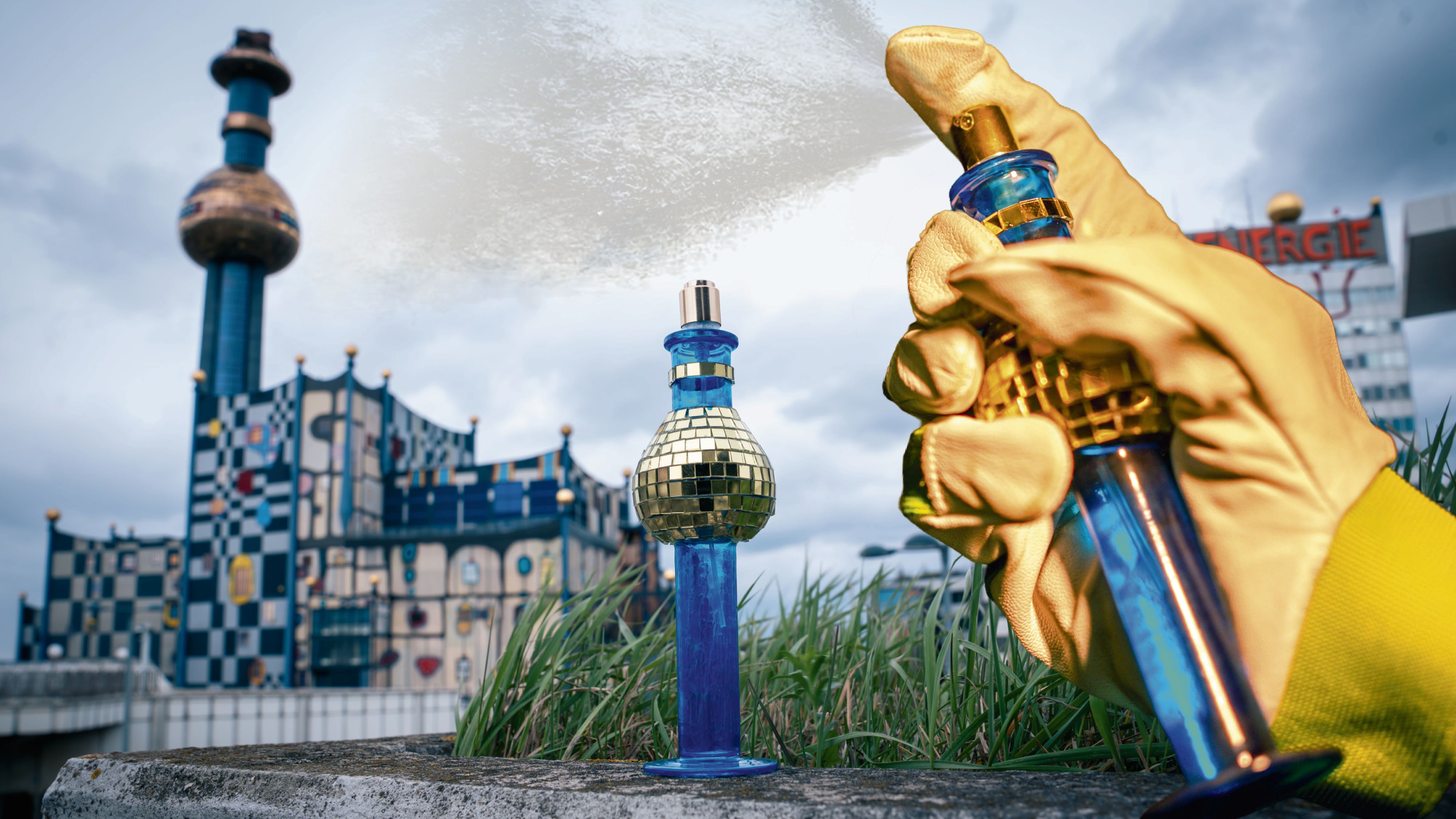 Der Duft der Müllverbrennungsanlage hat Potenzial für ein eigenes Parfum.