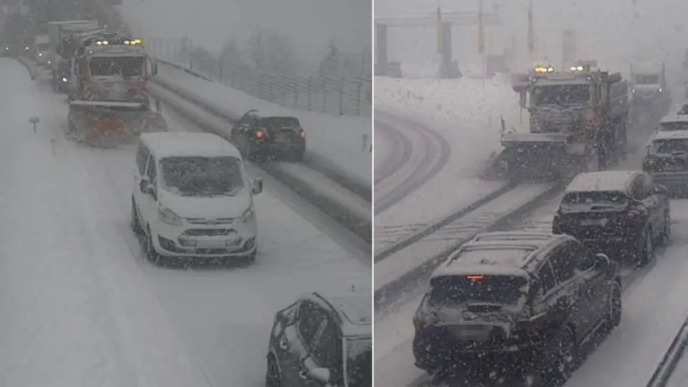 Heute.at - Erhebliche Gefahr – Schnee-Chaos in Österreich