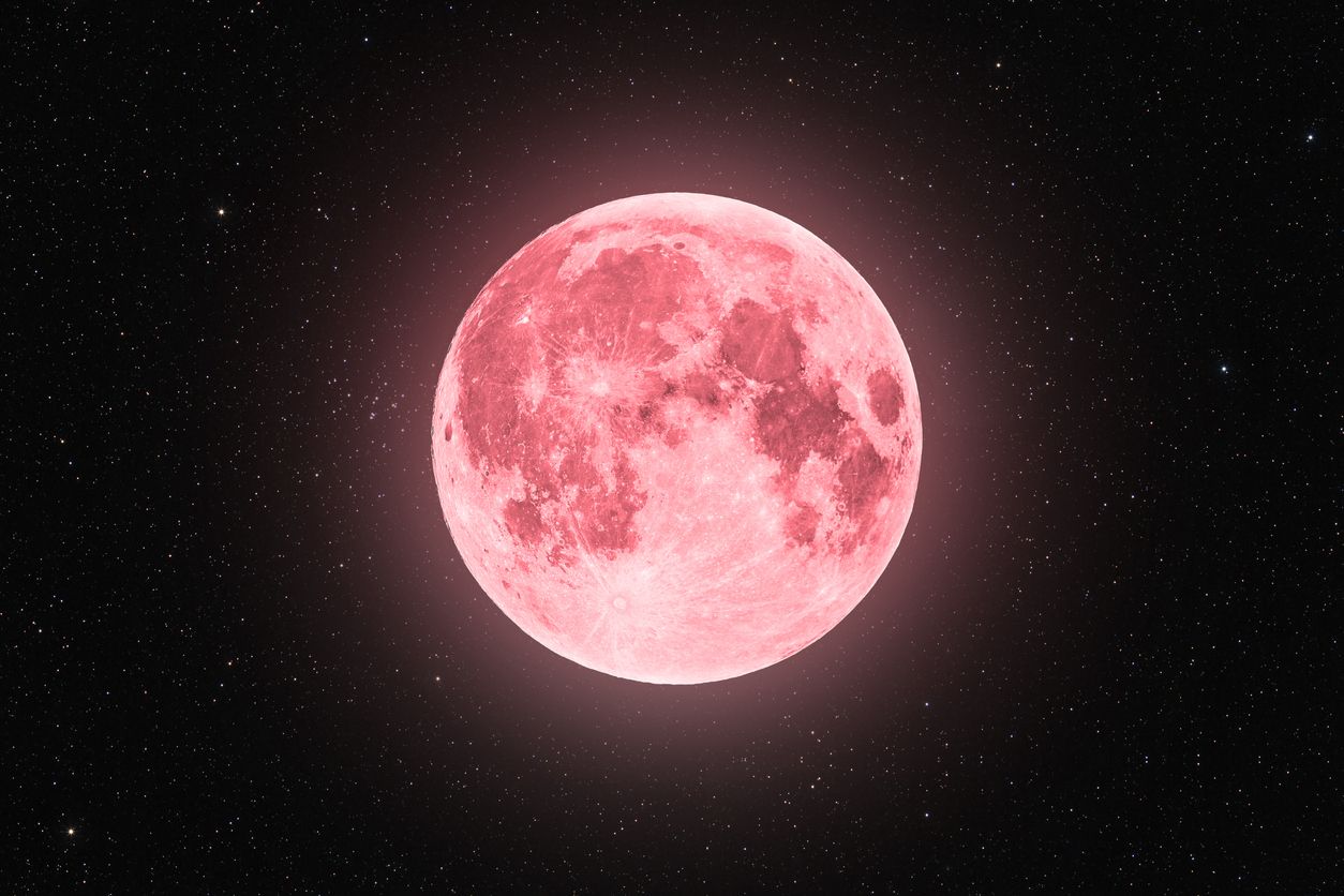 Heute.at - Pink Moon – das ist bei dem Vollmond nun zu sehen
