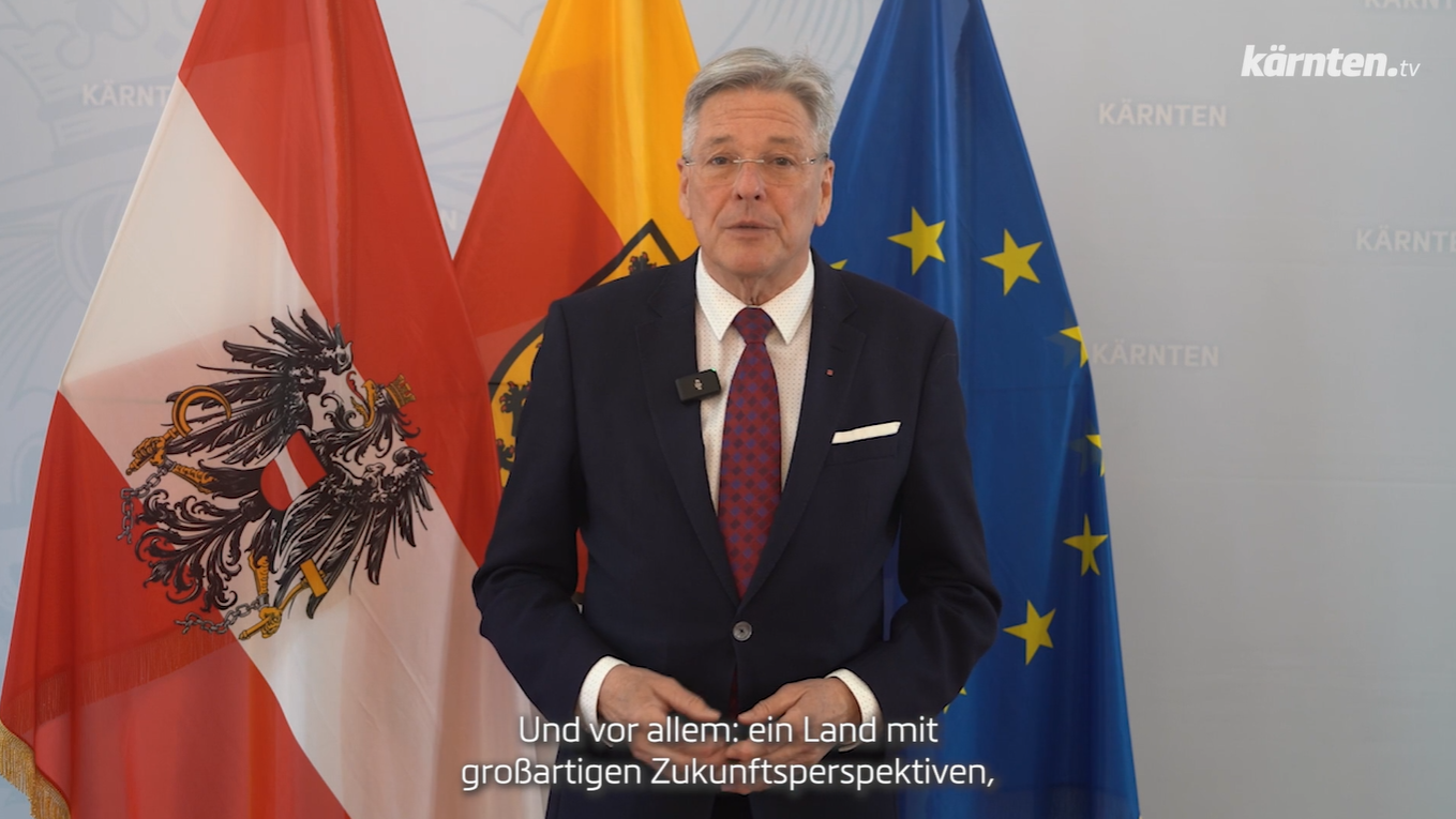 Die Abschiedsrede von Peter Kaiser. 