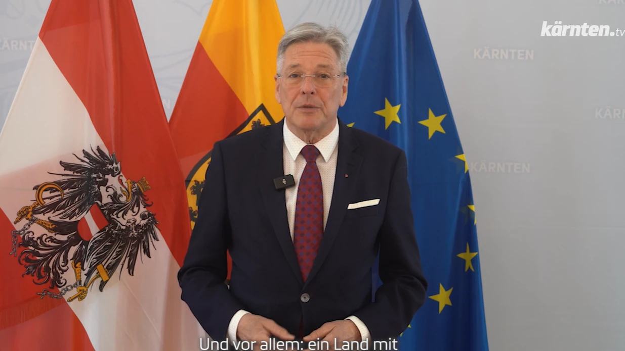 Die Abschiedsrede von Peter Kaiser. 