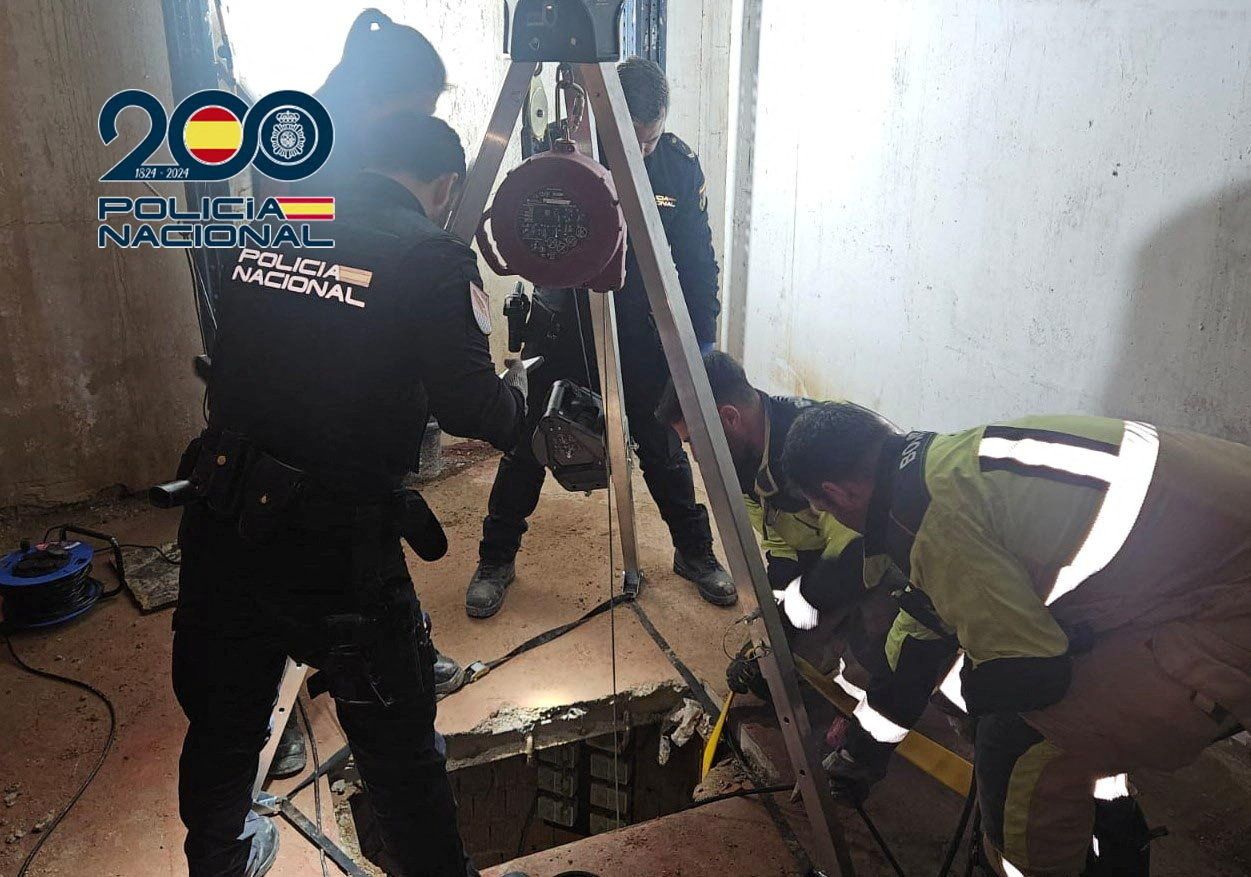 Ein Tunnel für Drogenschmuggel wurde in Spanien entdeckt.