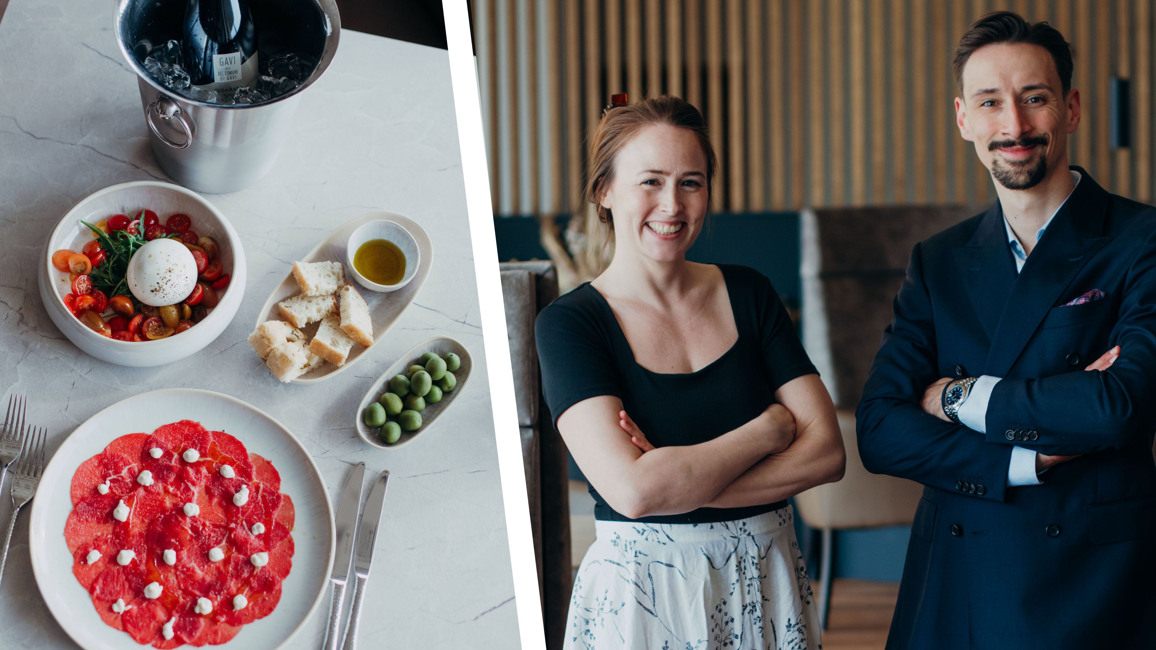 Nana und Juraj Acherer-Blasko, die Besitzer, starten ihr Restaurant mit einer Opening Week.
