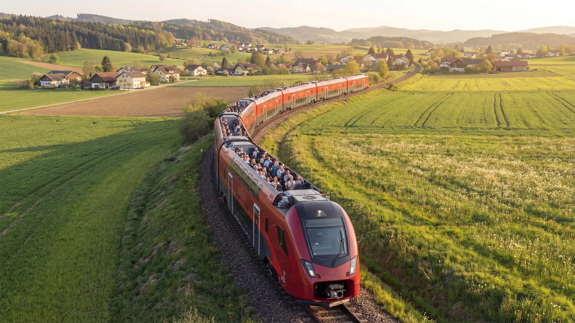 Das ist der neue Railjet mit Sonnendeck.