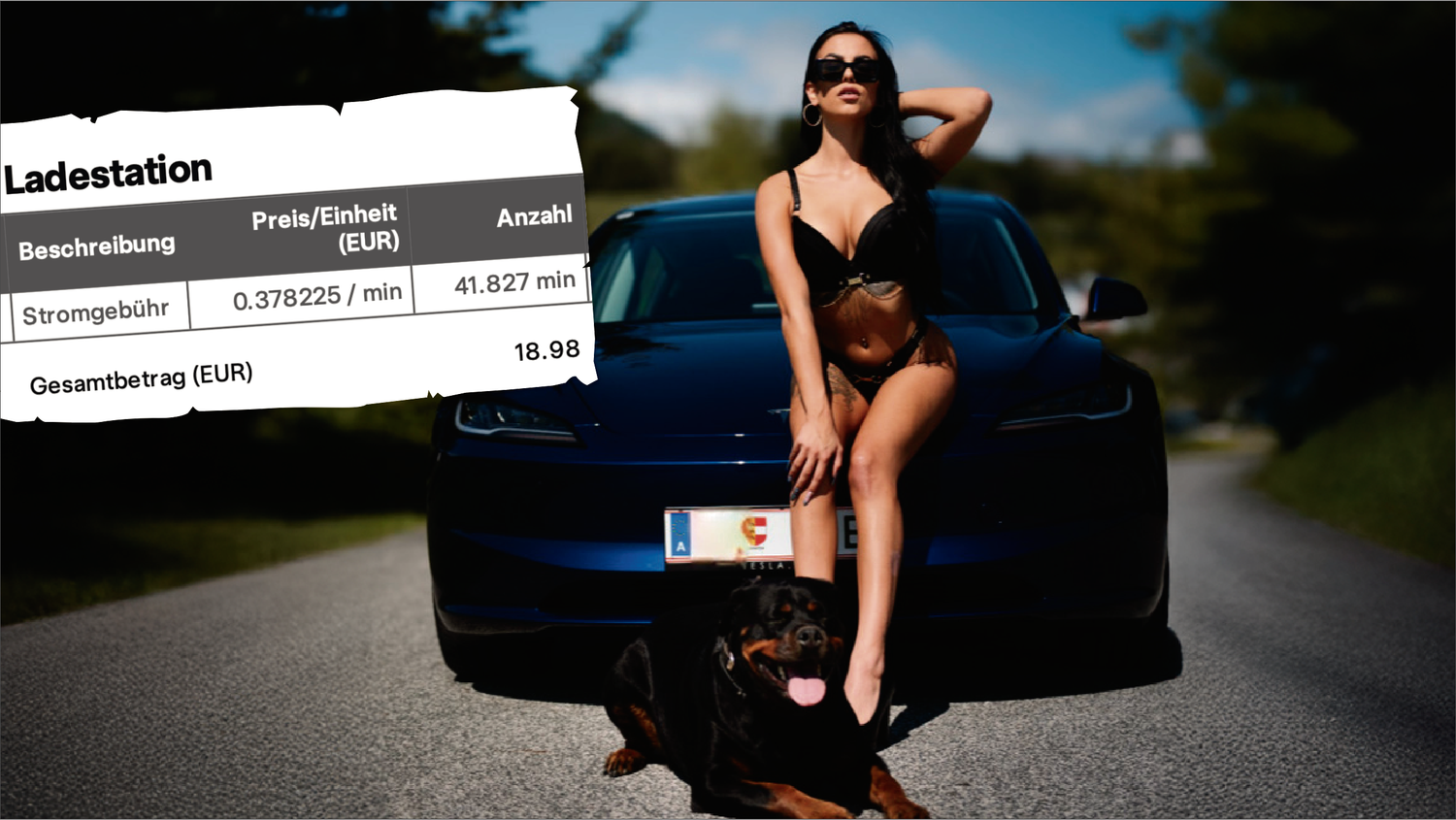 Heute.at - Tanke für 19 Euro – Tesla-Beauty ist Spritpreis egal