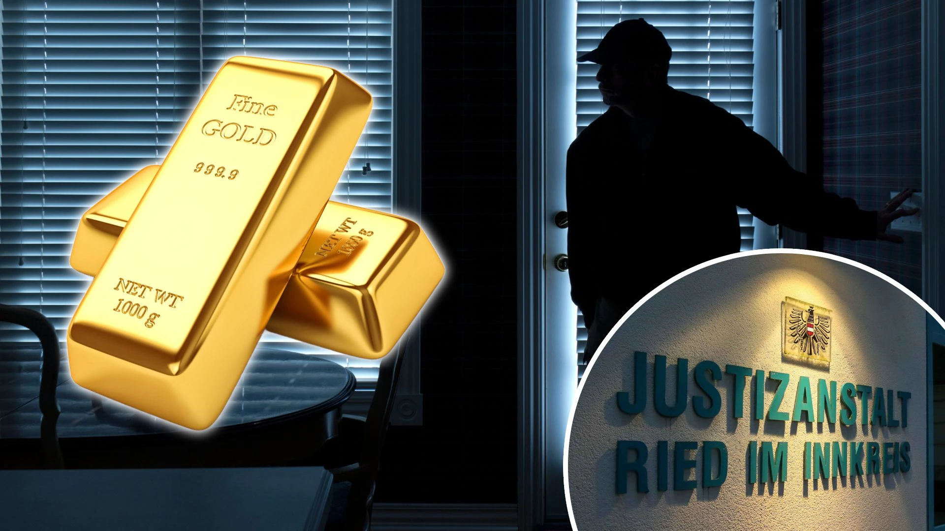 Die Männer brachen beim Opfer ein, um das ausgespähte Gold zu stehlen. (Symbolbild)