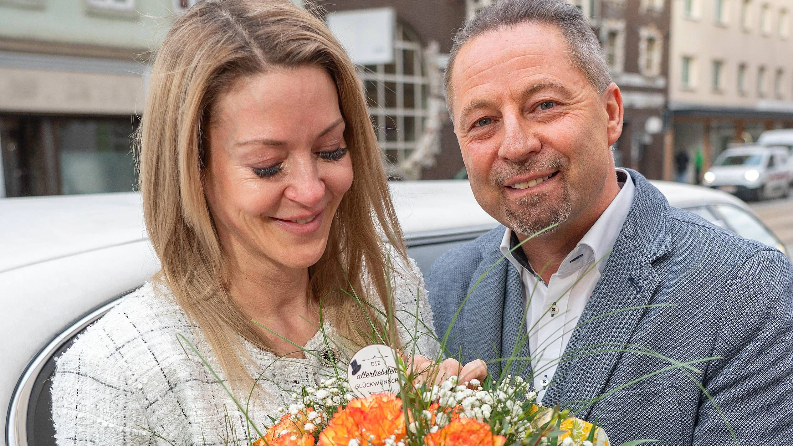 Geburtstagsparty Birthday Bash 44er Simone Lugner,  Körperglanz & Shape-Line Beautysalon Studio, Wien, 30.3.2026, -  Simone LUGNER, Roland GRANZER 