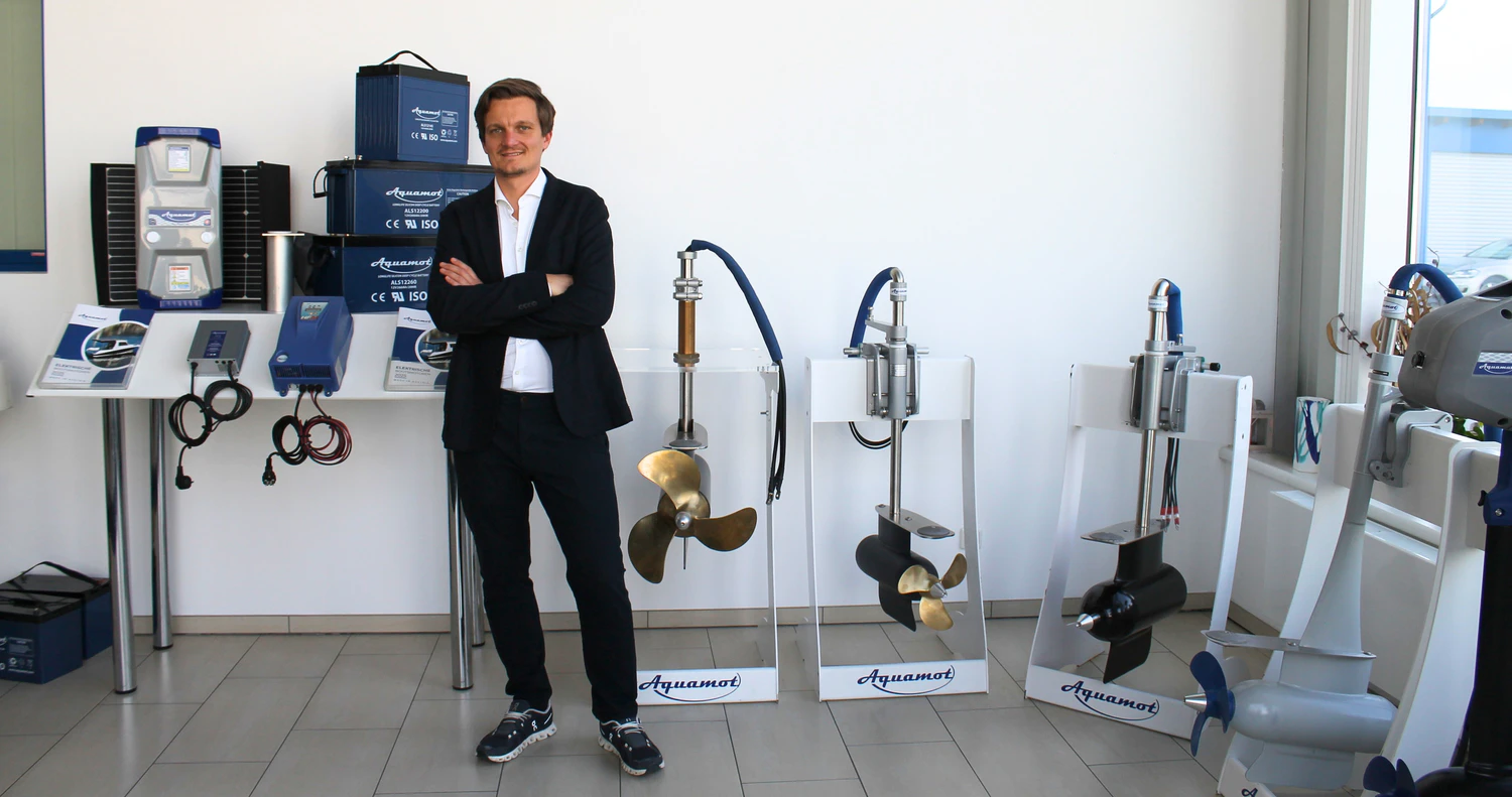 Geschäftsführer Georg Schmidinger im Schauraum