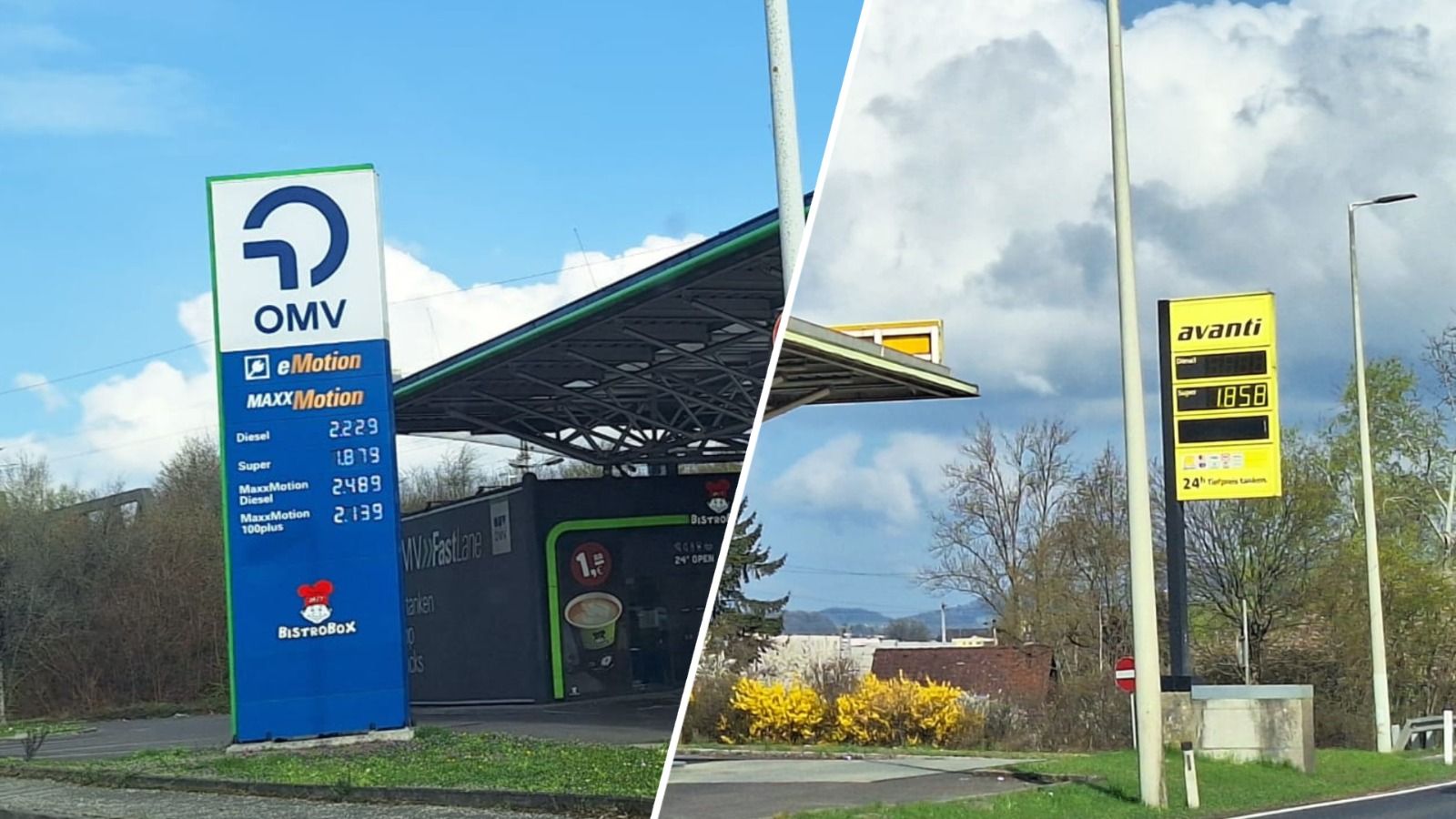 Die Preise an den Tankstellen (wie hier in Linz am Mittwochvormittag) sorgen für Ärger bei Autofahrern.