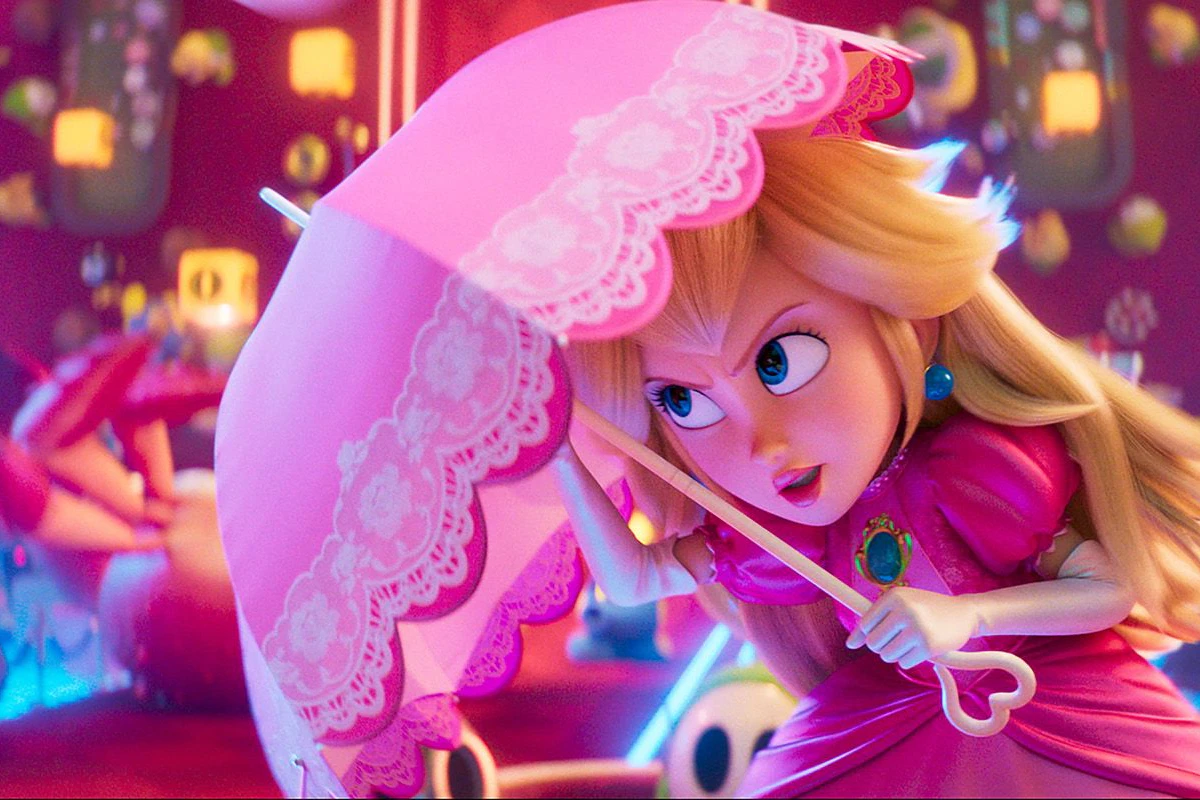 Prinzessin Peach trotzt jeder Witterung