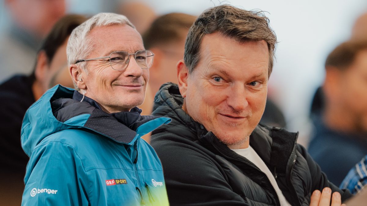 Rainer Pariasek und Andreas Herzog.