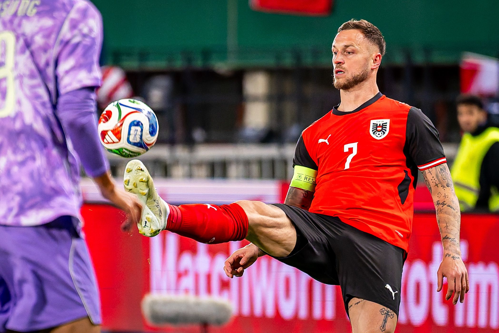 Marko Arnautovic im Einsatz.