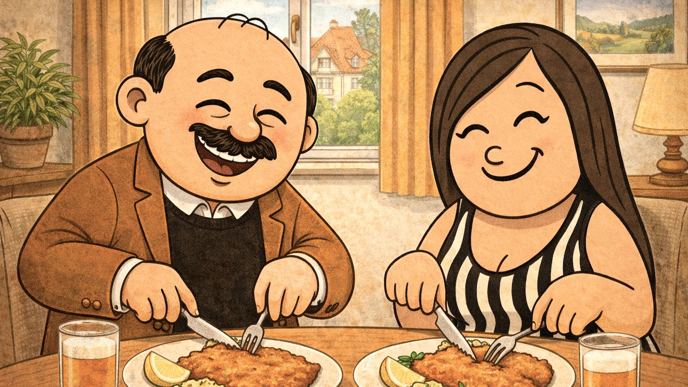 Das darf doch nicht wahr sein: Was verspeisen Herlicek und Nachbarin Herta am Karfreitag?