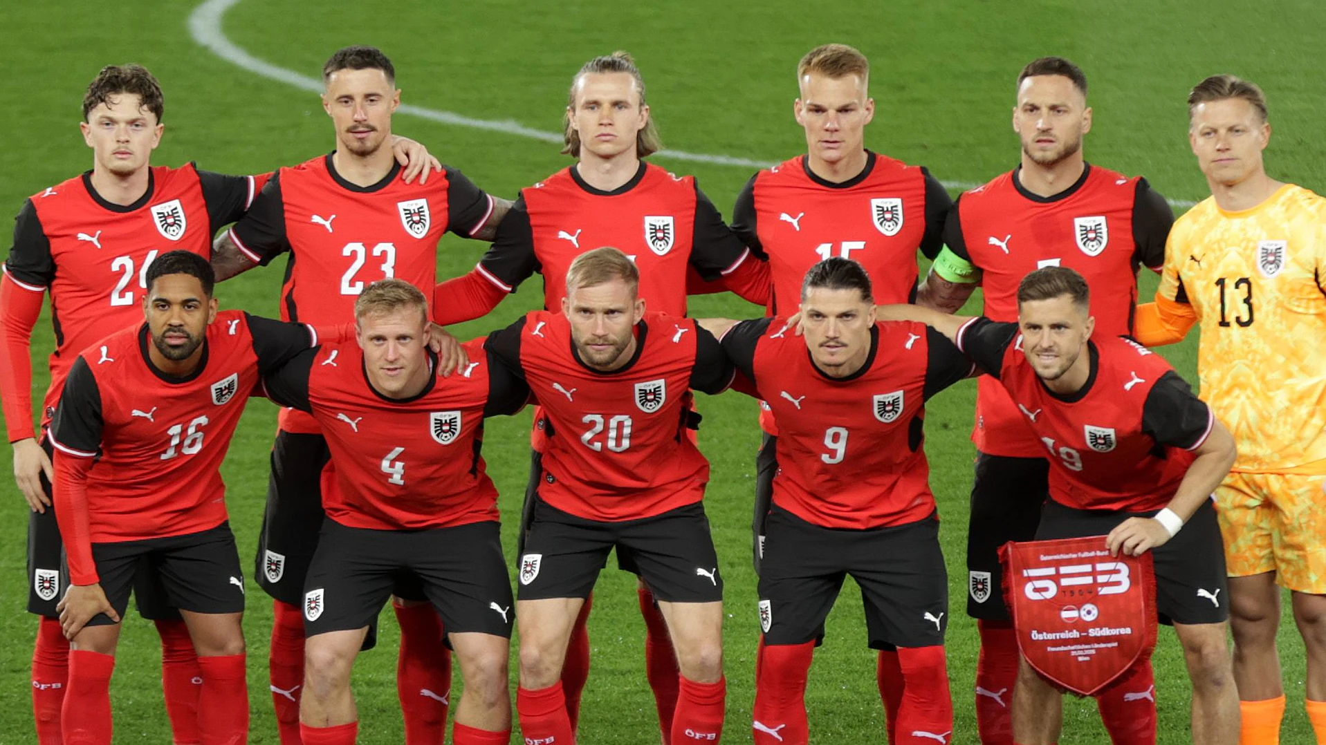 Heute.at - Zwei Genügend: Die Noten des ÖFB-Teams gegen Südkorea