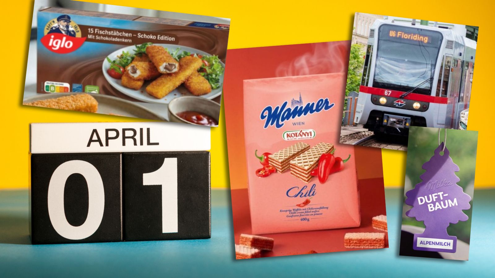 Am 1. April kursieren im Netz viele kuriose Neuigkeiten.