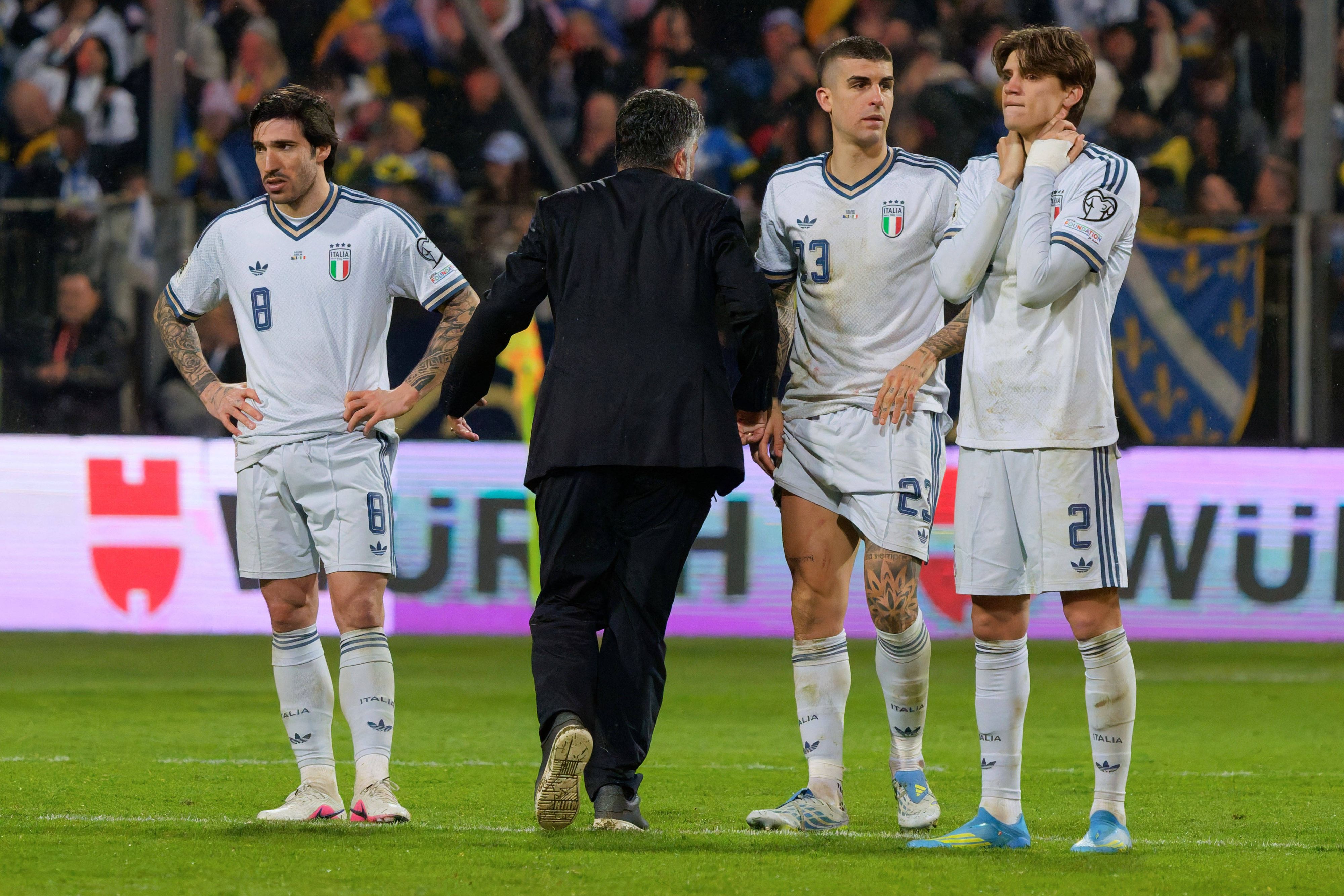 Die Italiener scheiterten gegen Bosnien.