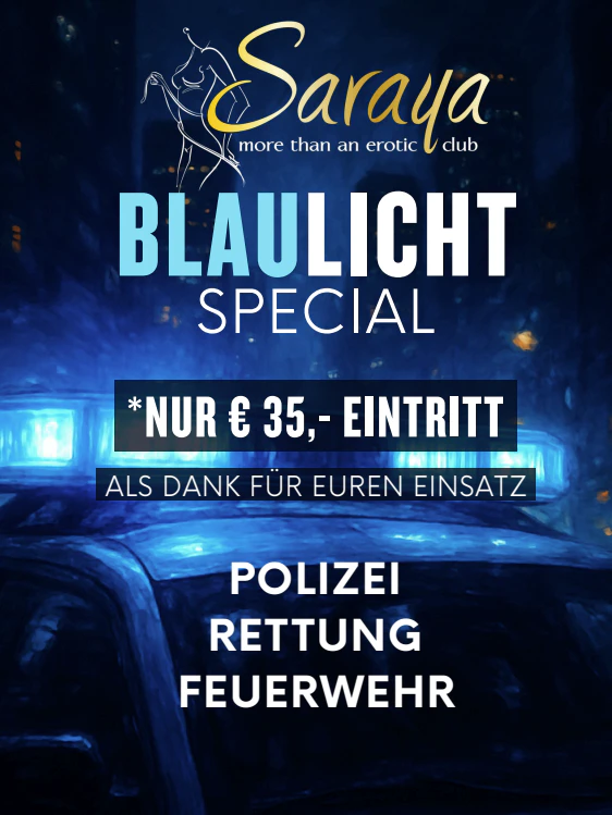 Blaulicht-Special im "Saraya"-Club