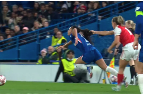 Die Skandal-Aktion im Viertelfinale der Champions League.