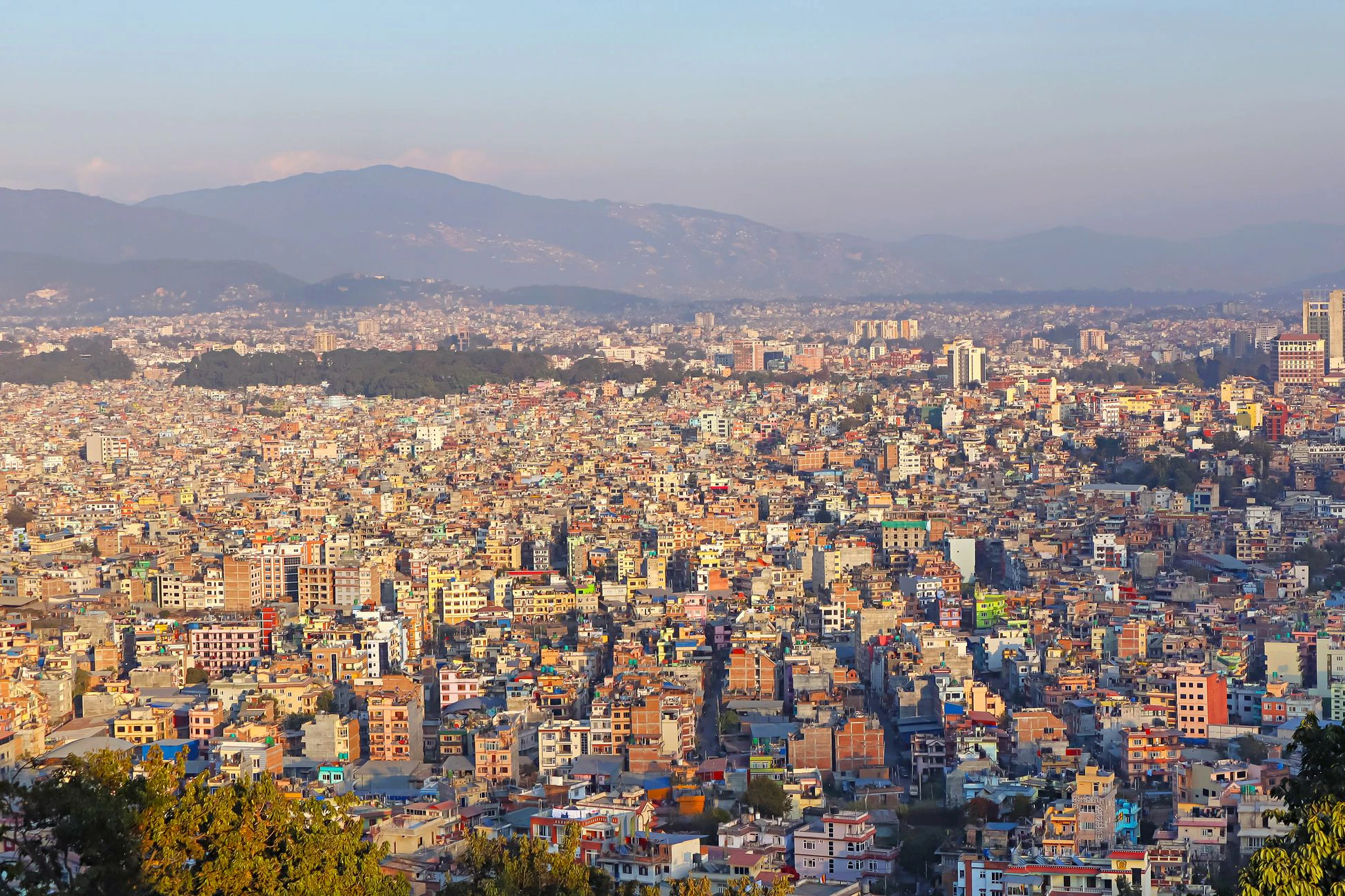 Das Häusermeer von Kathmandu: Hierher wurden die angeblich geretteten Bergsteiger geflogen