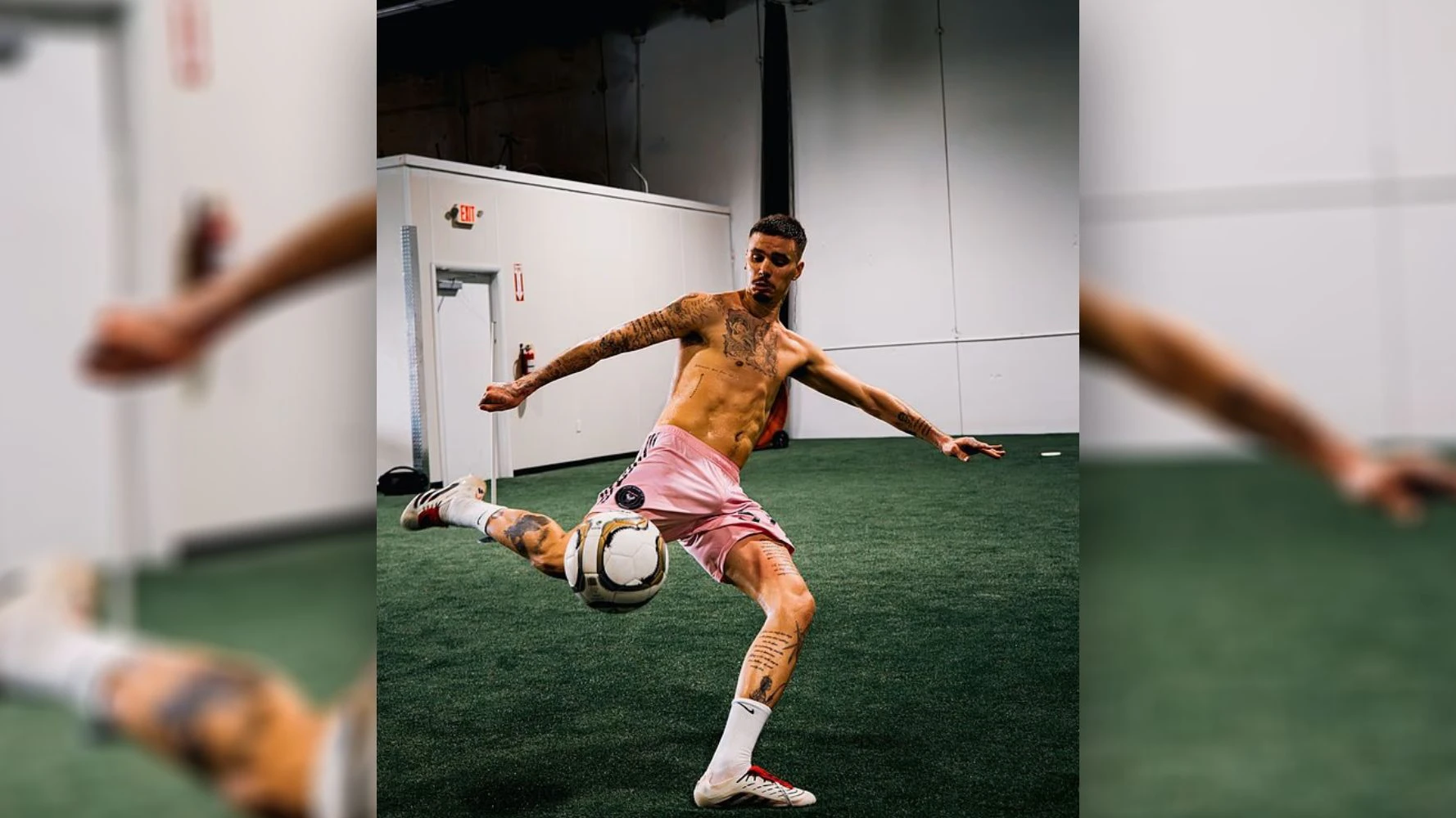 Heute.at - Fitter als Papa Beckham? Romeo zeigt seine Bauchmuskeln