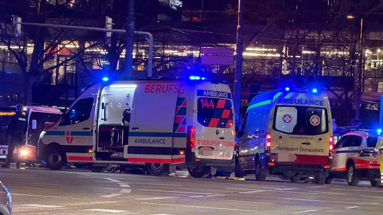 Heute.at - Schwerer Motorrad-Crash in Wien fordert Verletzten