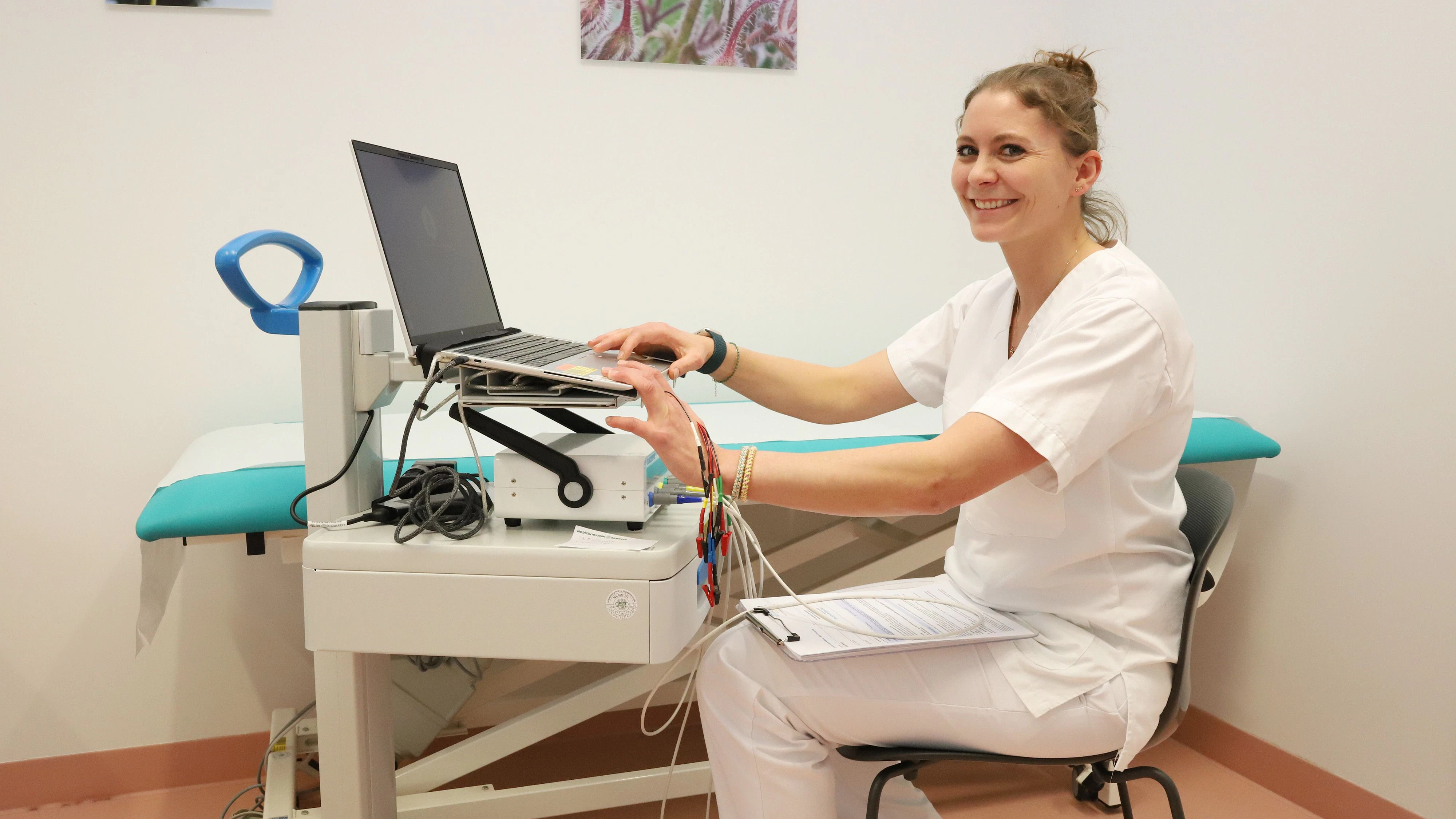 Diätologin Theres Kovarik im Landesklinikum Baden-Mödling. Diese Arbeit hat sie für zwei Wochen verlassen.