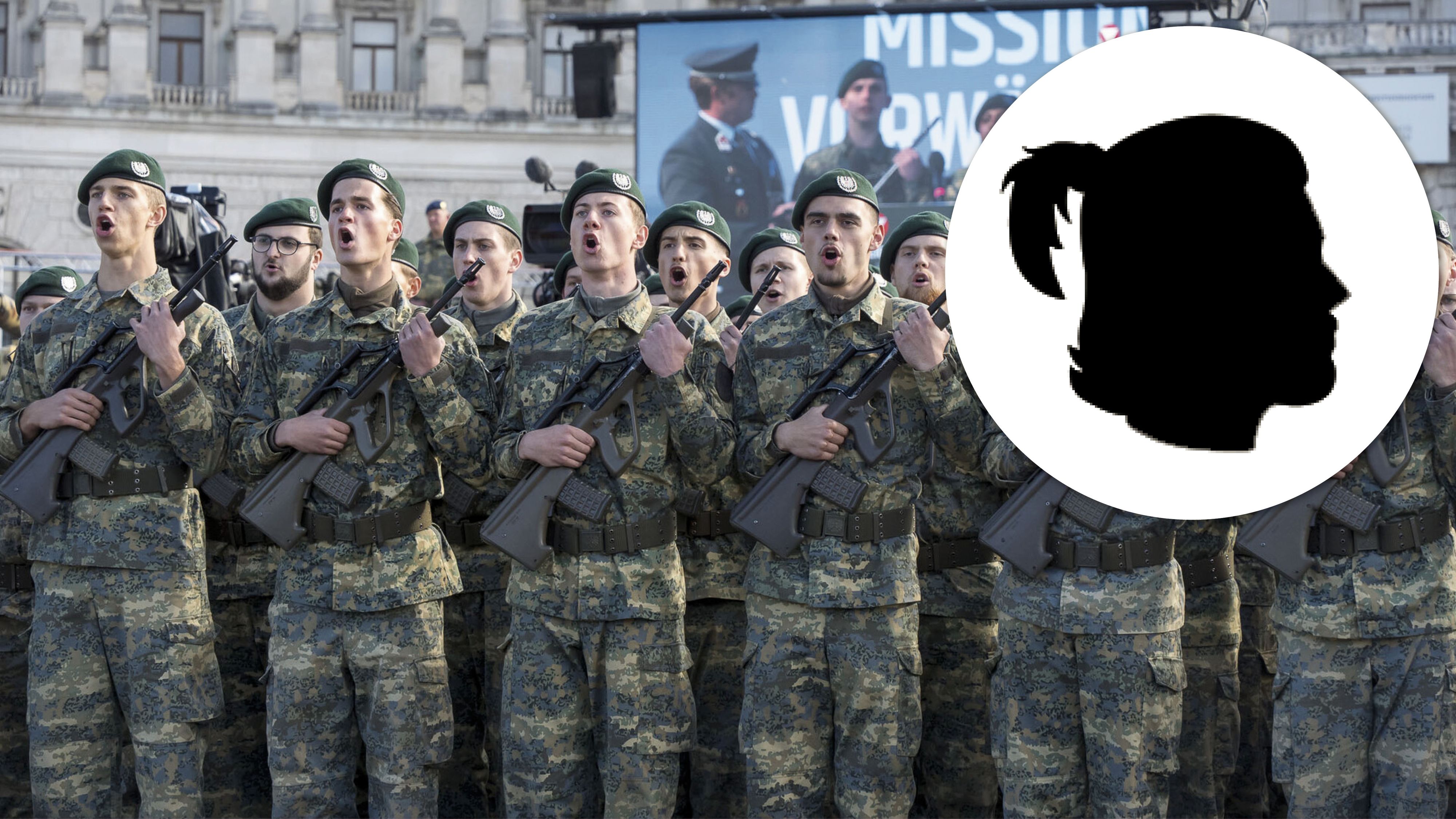 Künftig erlaubt: ein Langhaarschnitt bei Soldaten