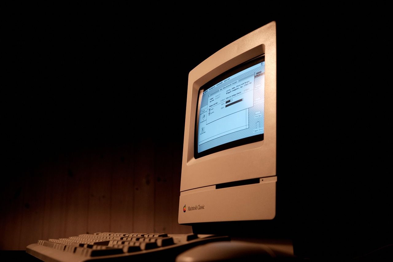 Klassischer Apple Macintosh