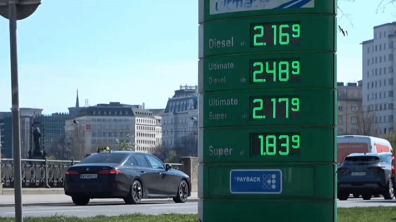 Heute.at - Sprit: Gestern 10 Cent runter, heute 15 Cent rauf