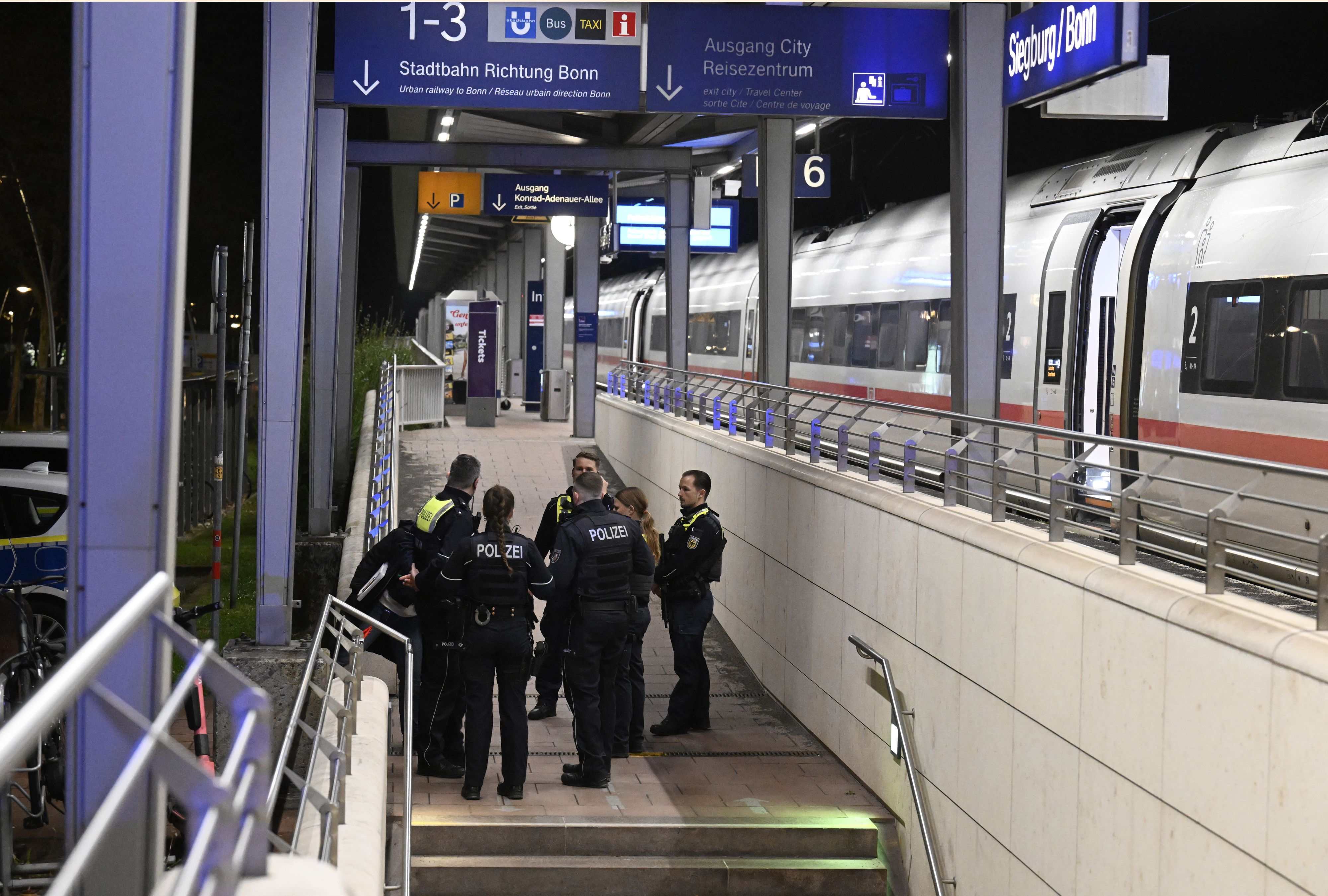 Die Polizei konnte den Verdächtigen festnehmen.